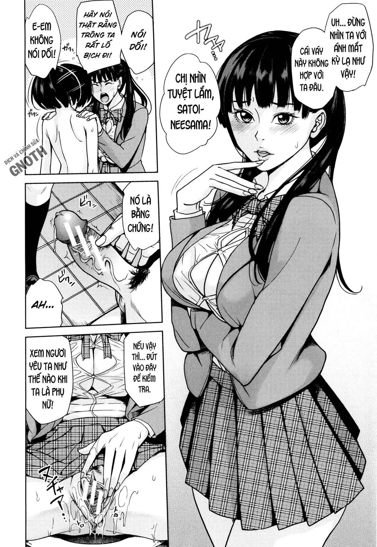 Đọc truyện hentai Quá trình sinh con của gia đình Amemiyakeno - Chap 2