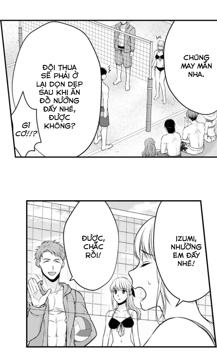Đọc truyện hentai Ngọn lửa trong tầm tay - Chapter 28: Bóng chuyền bãi biển
