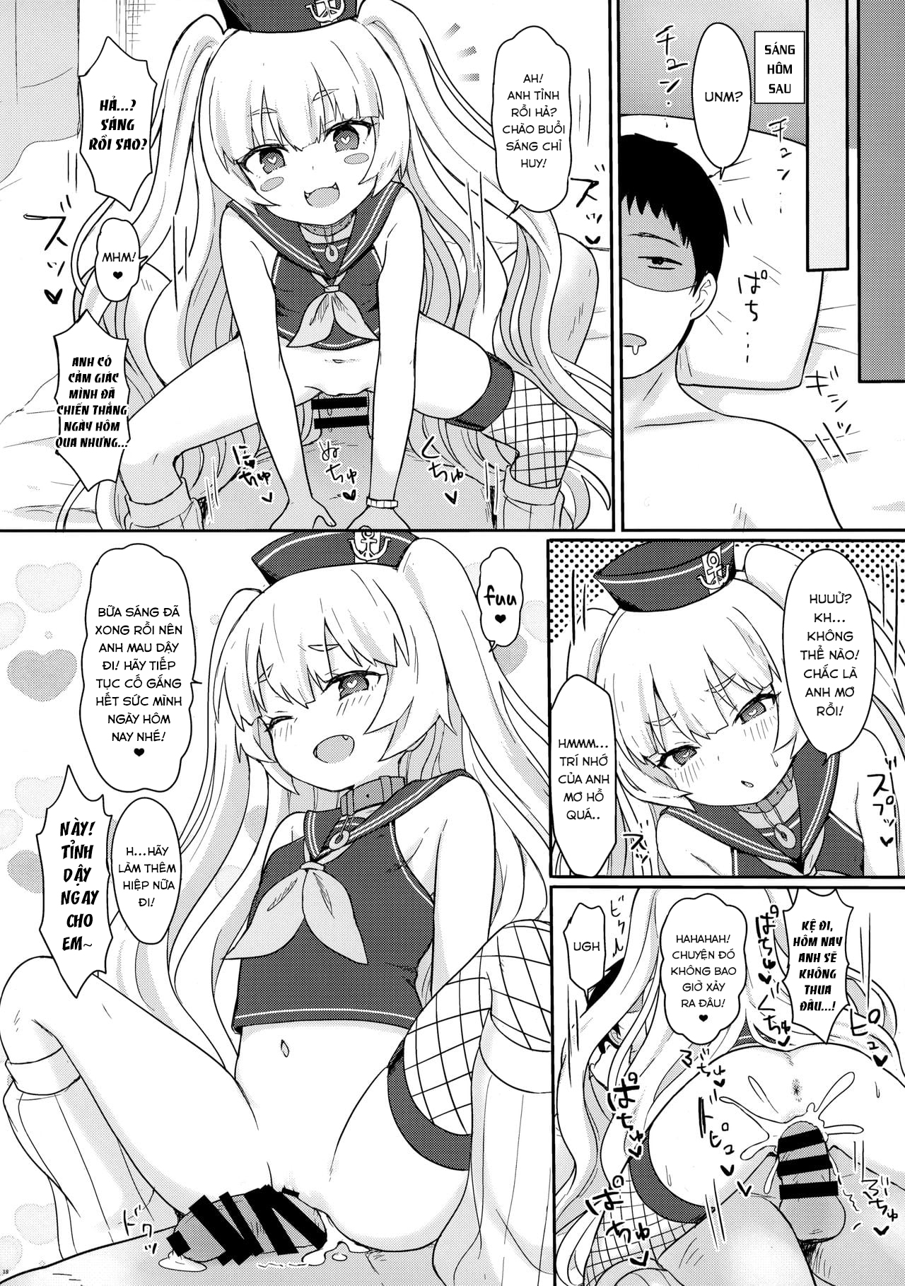 Đọc truyện hentai Leave Everything To Bache! (Azur Lane) - Oneshot