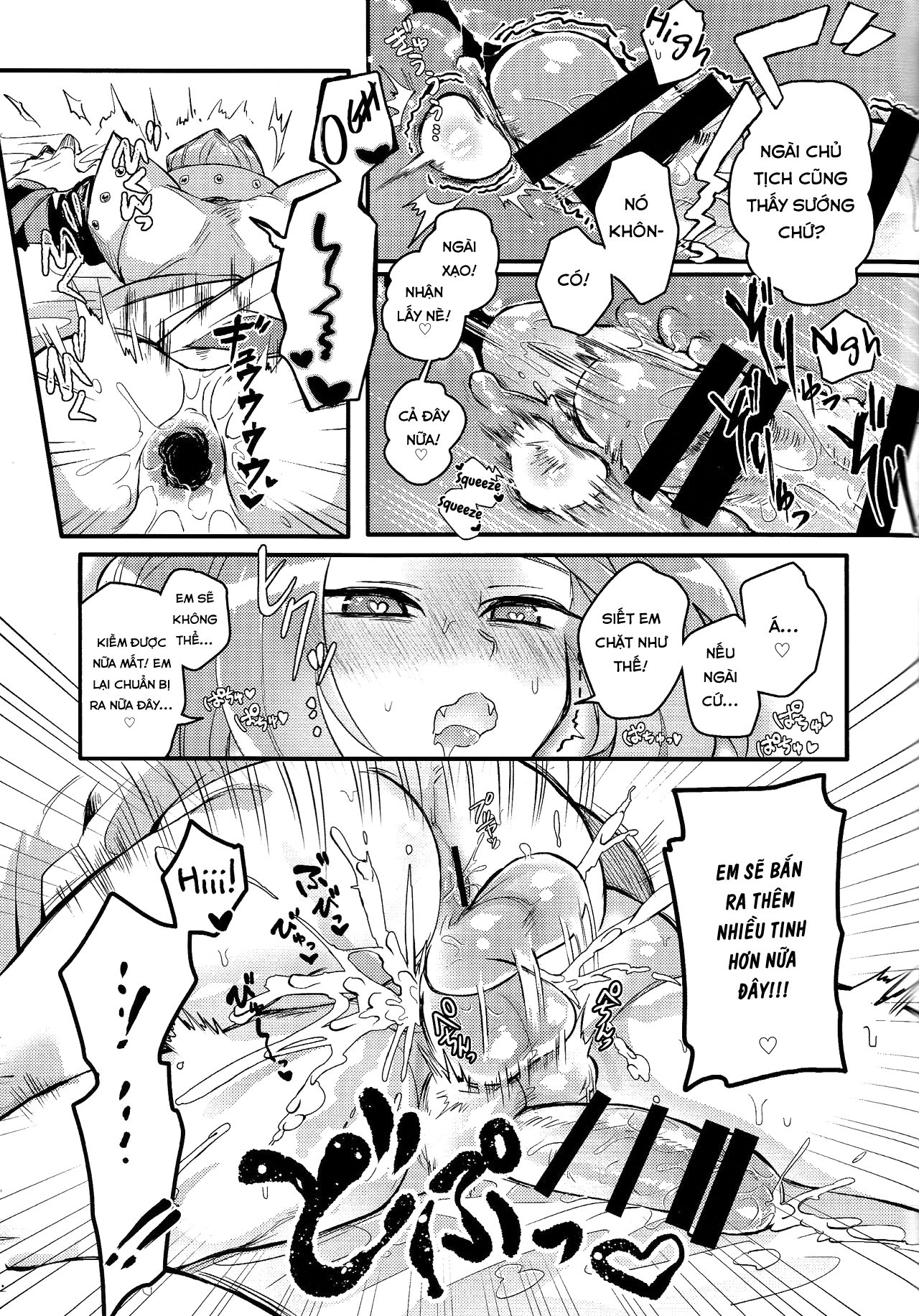 Đọc truyện hentai Shachou no Sekinin - Oneshot