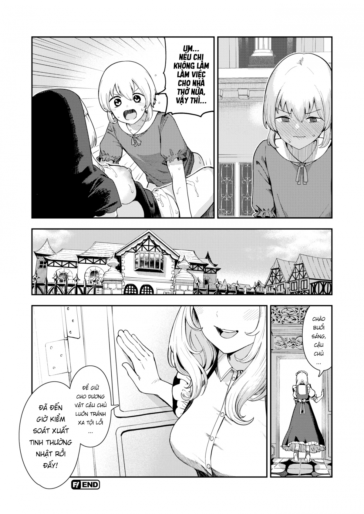 Đọc truyện hentai Xuất tinh tại phòng thú tội - Oneshot