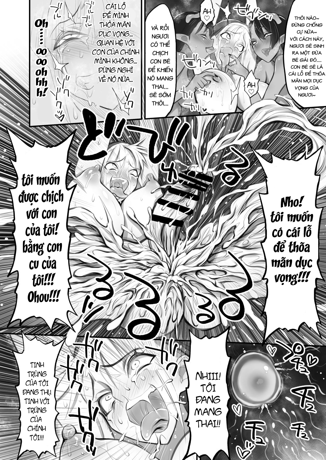 Đọc truyện hentai Futanari Sister, Manamusume o Rape Su!f - Oneshot