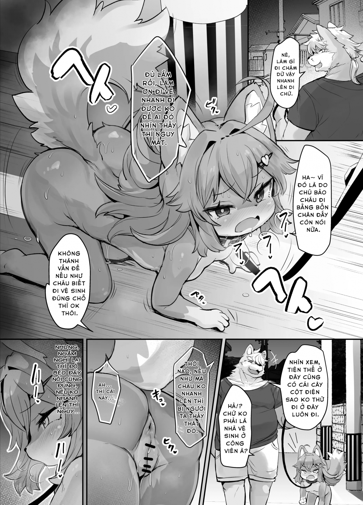 Đọc truyện hentai Kemorori O Okami Rurichan Ga Petto Ni Sareru Wakeganai!! - Oneshot