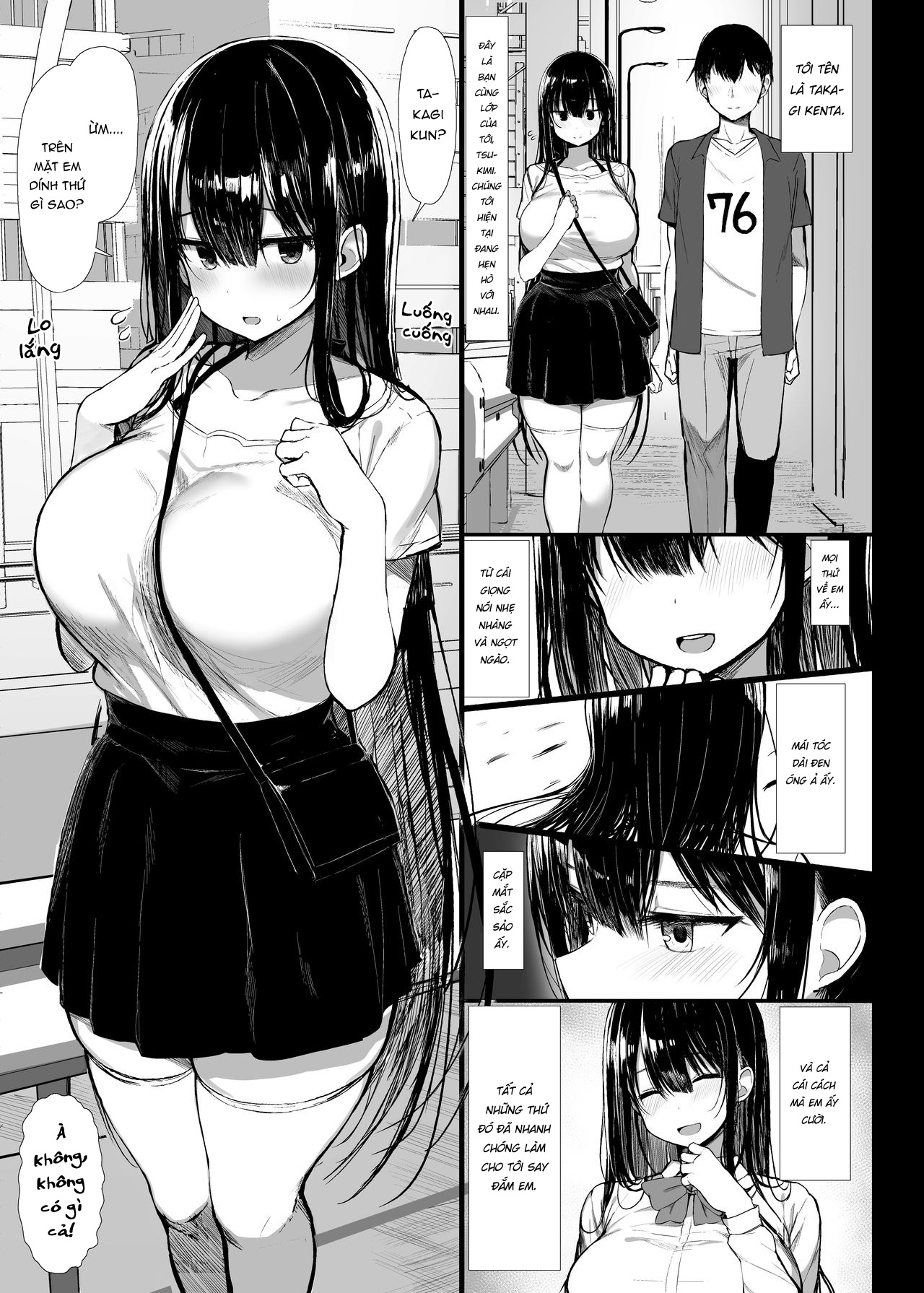Đọc truyện hentai Seiso Kanojo, Ochiru. II - Chap 1