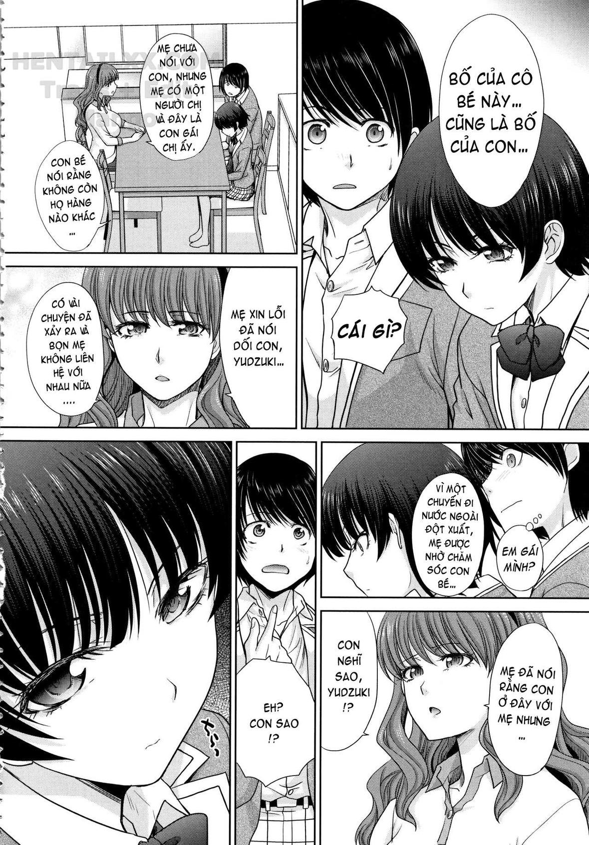 Đọc truyện hentai Mother and Younger Sister - Chap 1