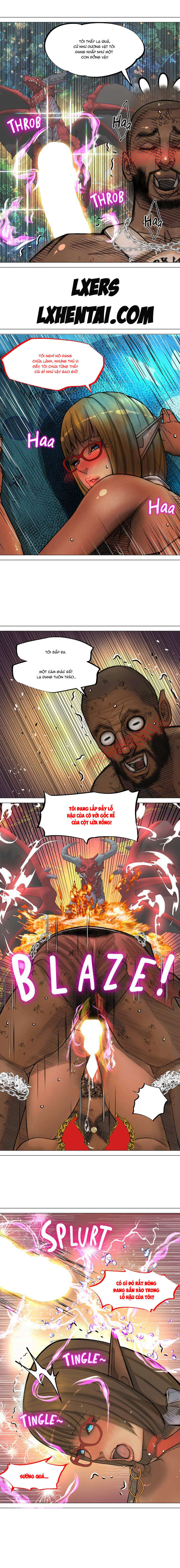 Đọc truyện hentai Nữ Hoàng Dark Elf Và Nô Lệ Orc - Chap 8