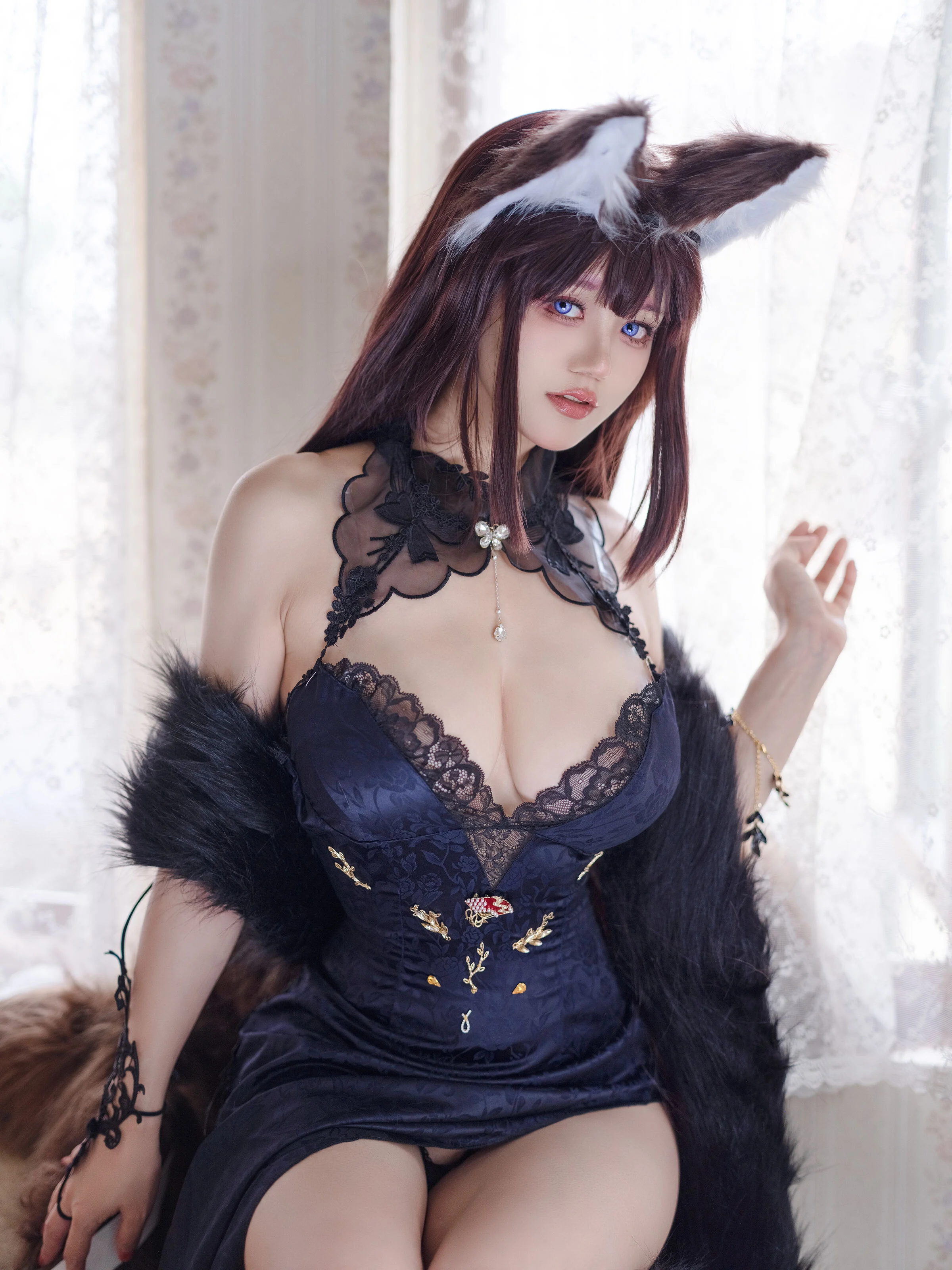 Đọc truyện hentai Tuyển tập Albums siêu phẩm Cosplay - Chap 225 - [Chiyo Ogura w] Amagi Red