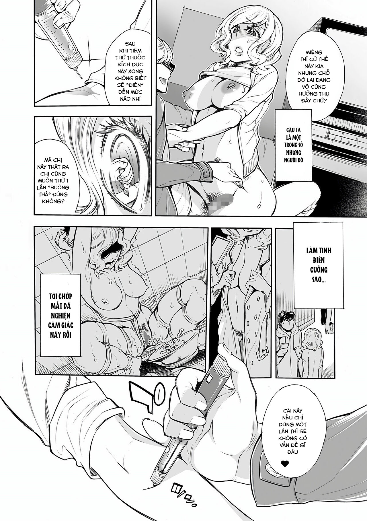 Đọc truyện hentai Liều thuốc giúp bà chị lên đỉnh - Oneshot