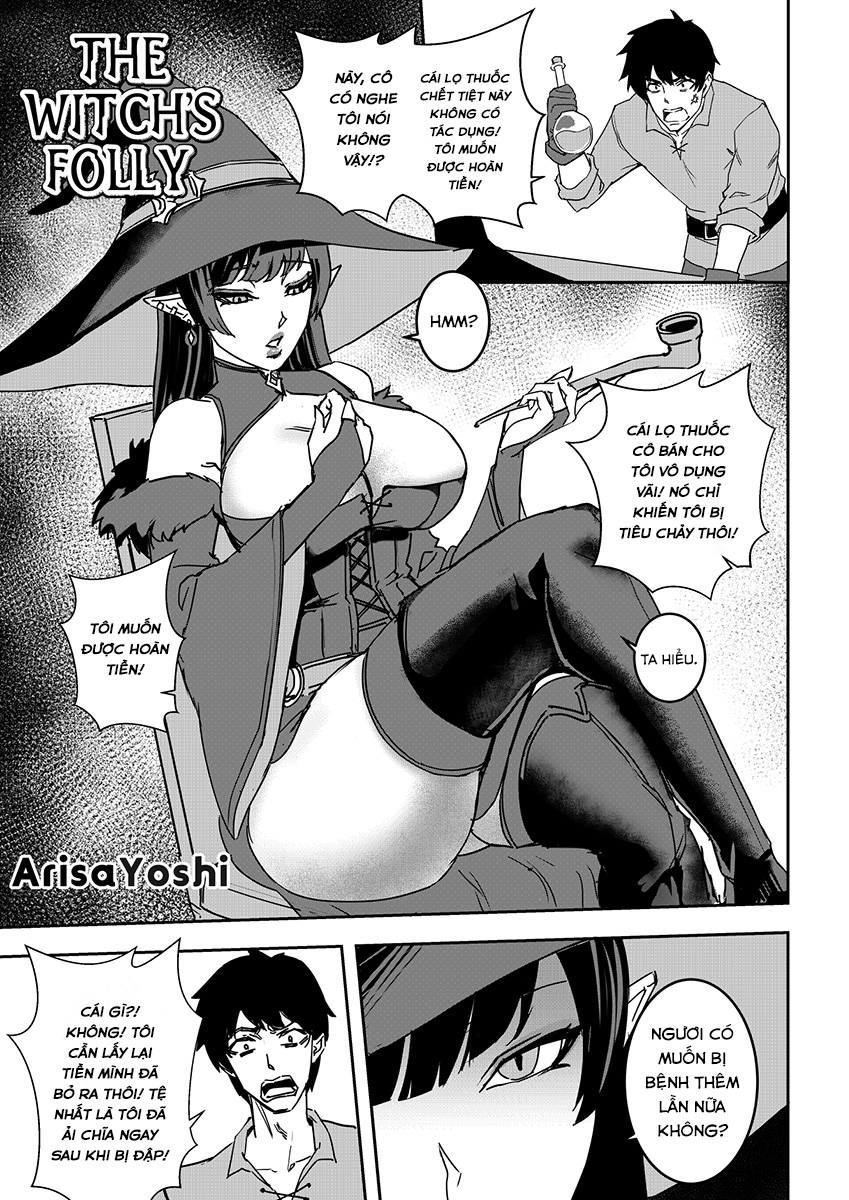 Đọc truyện hentai Sự điên rồ của phù thủy - Chap 1