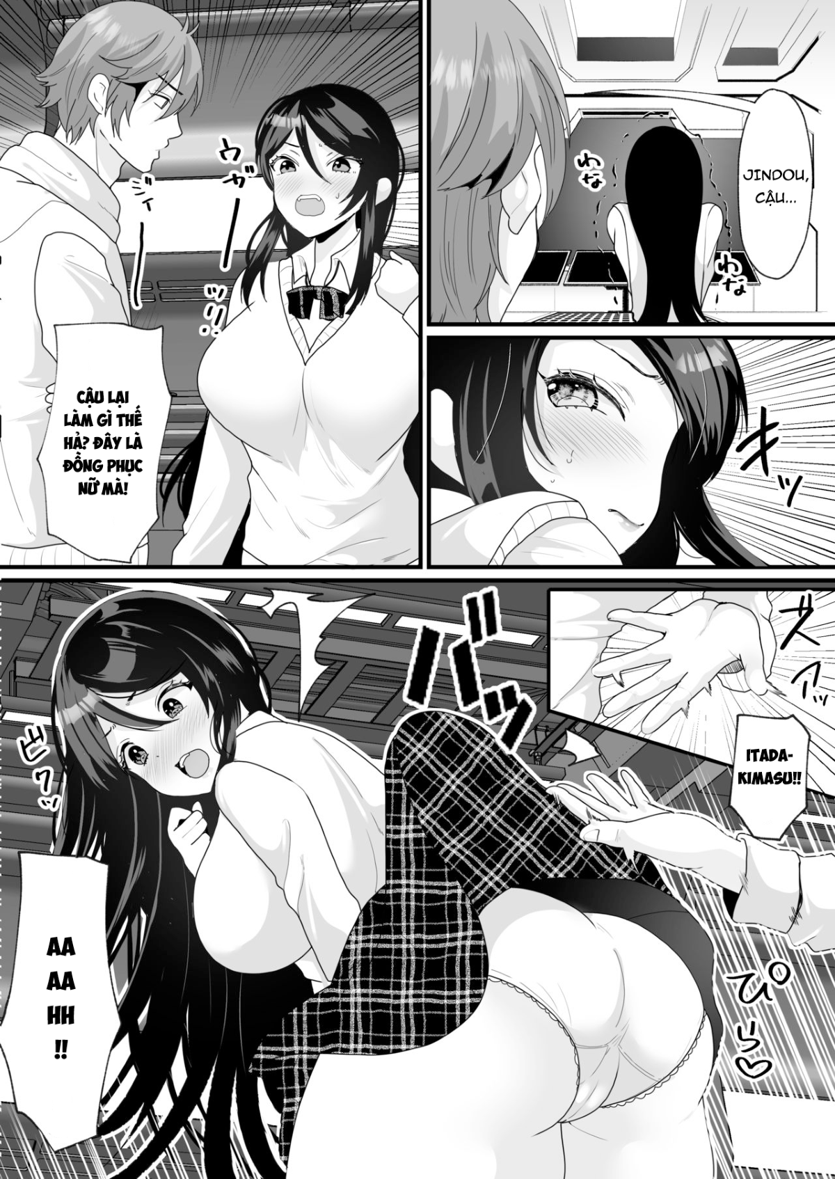 Đọc truyện hentai Lên Nhầm Tàu Adam Và Eva - Oneshot