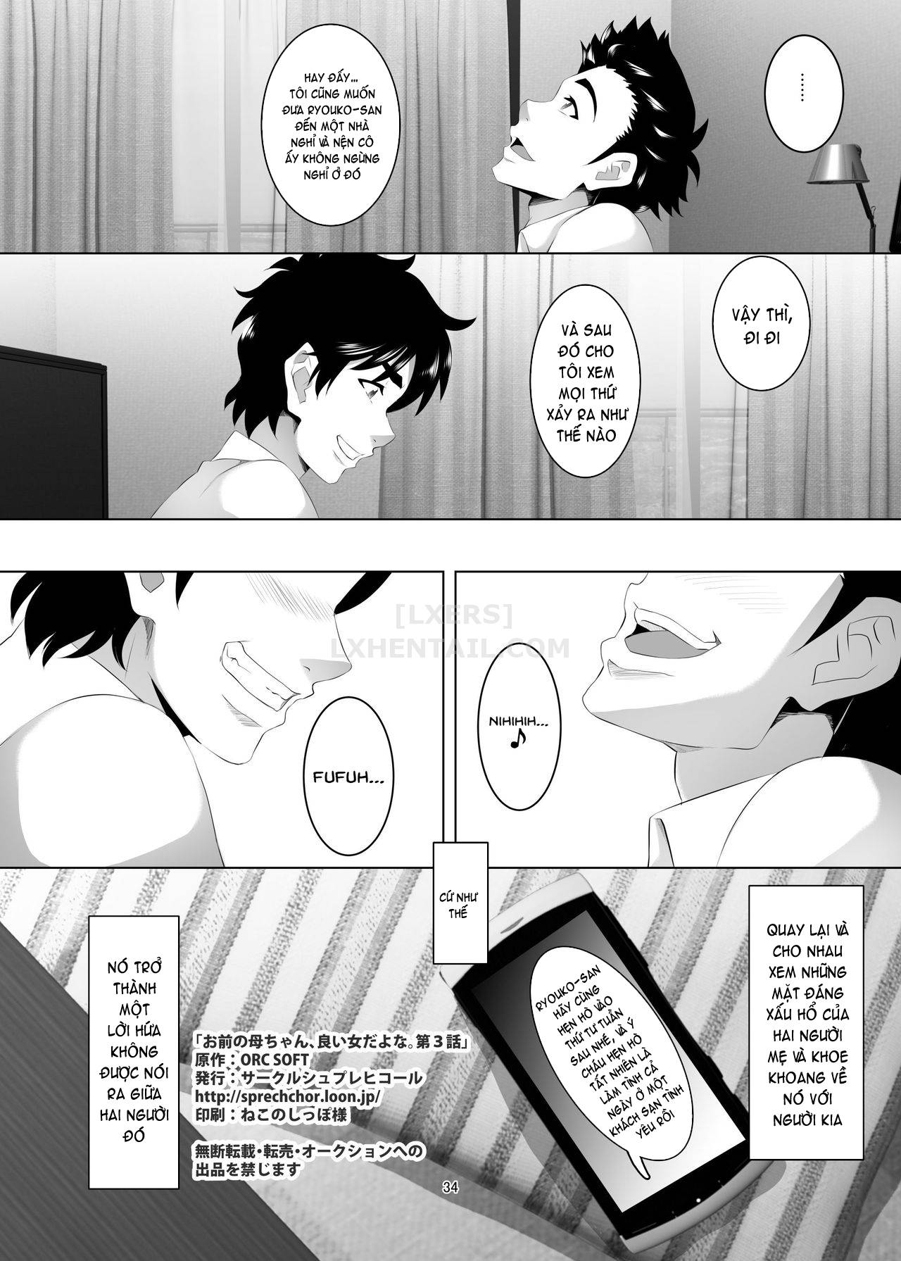 Đọc truyện hentai Omae No Kaa-Chan, Ii Onna Da Yo Na. - Chap 3