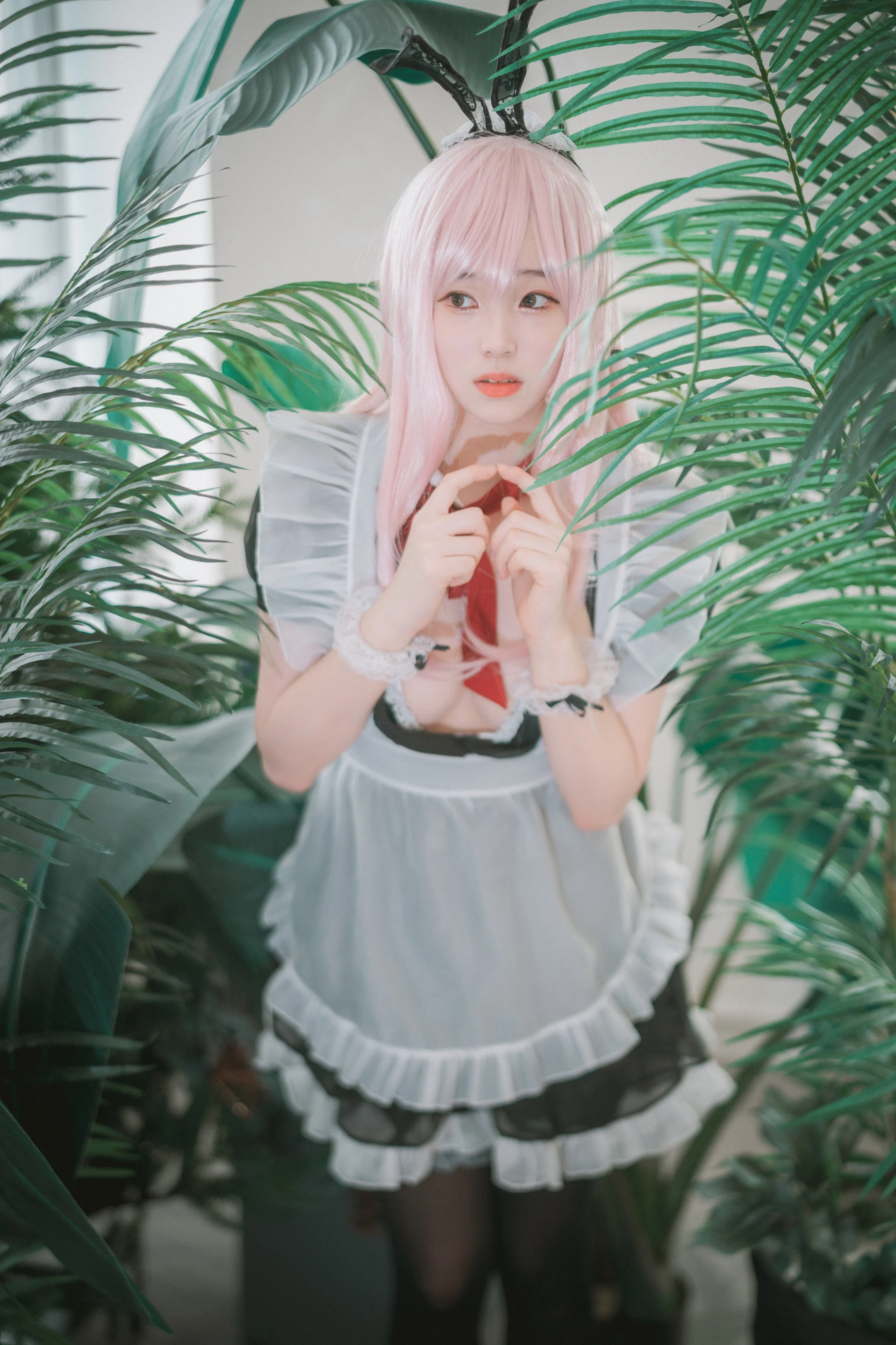 Đọc truyện hentai Tuyển tập Albums siêu phẩm Cosplay - Chap 768 - [DJAWA] Bambi - Sheer Bunny Maid