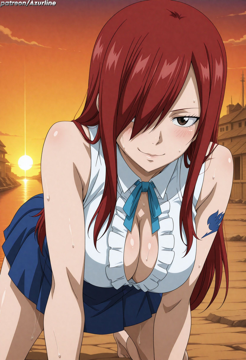Đọc truyện hentai Tuyển tập Albums Art hentai - Cha 788 - Erza Scarlet (Fairy Tail) - 1