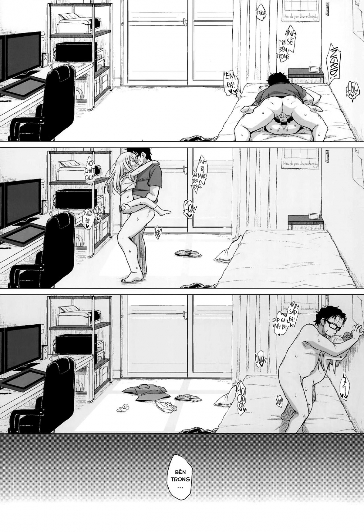 Đọc truyện hentai Người hàng xóm có mái tóc vàng và đôi mắt xanh - Oneshot