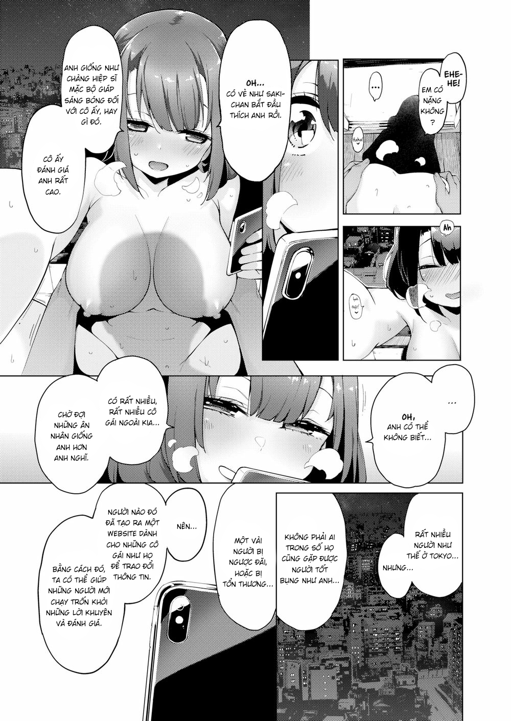 Đọc truyện hentai Góc nhìn! Ân điển cứu rỗi của cô ấy - Chap 2
