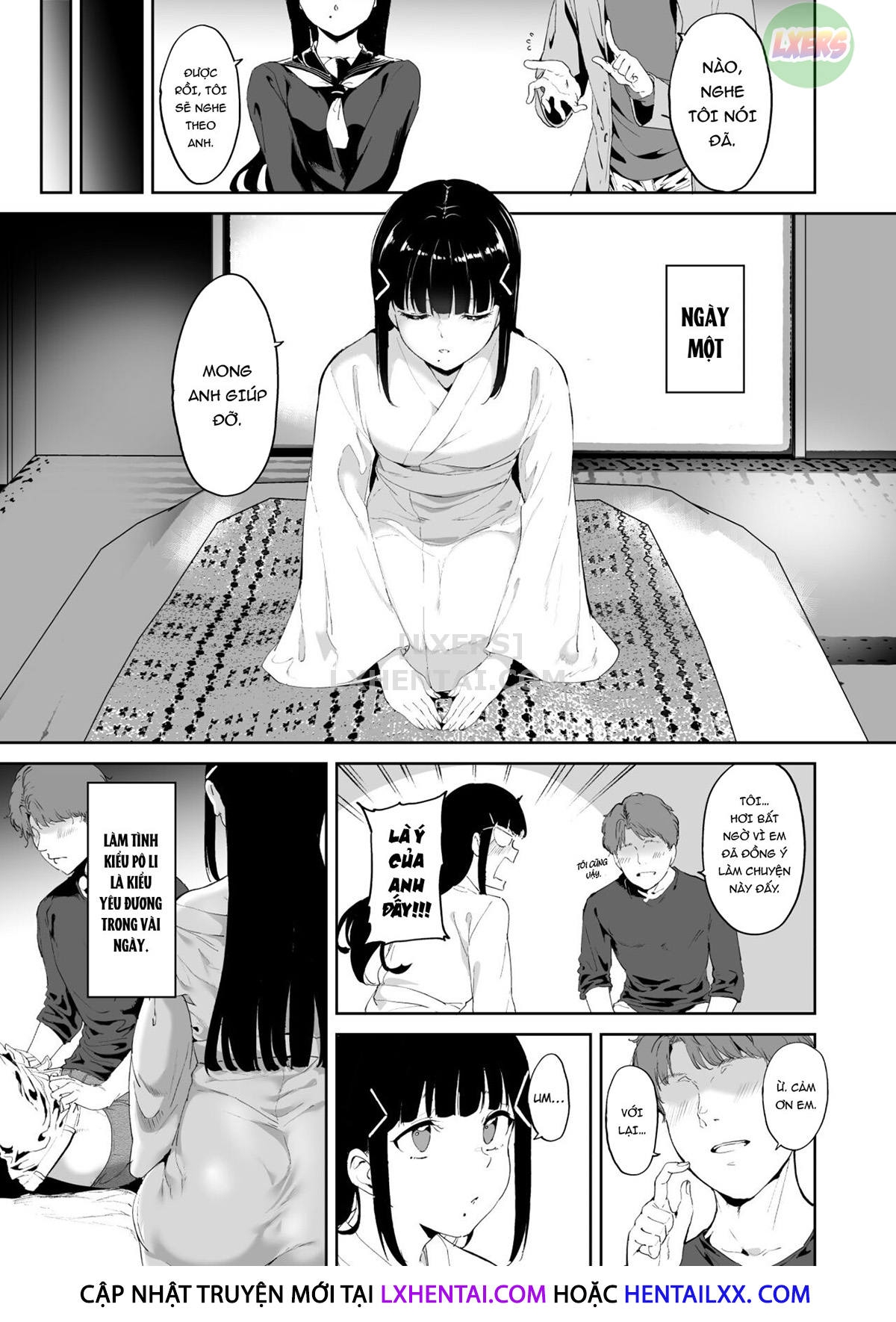 Đọc truyện hentai Kurosawa No Kyuujitsu - Oneshot