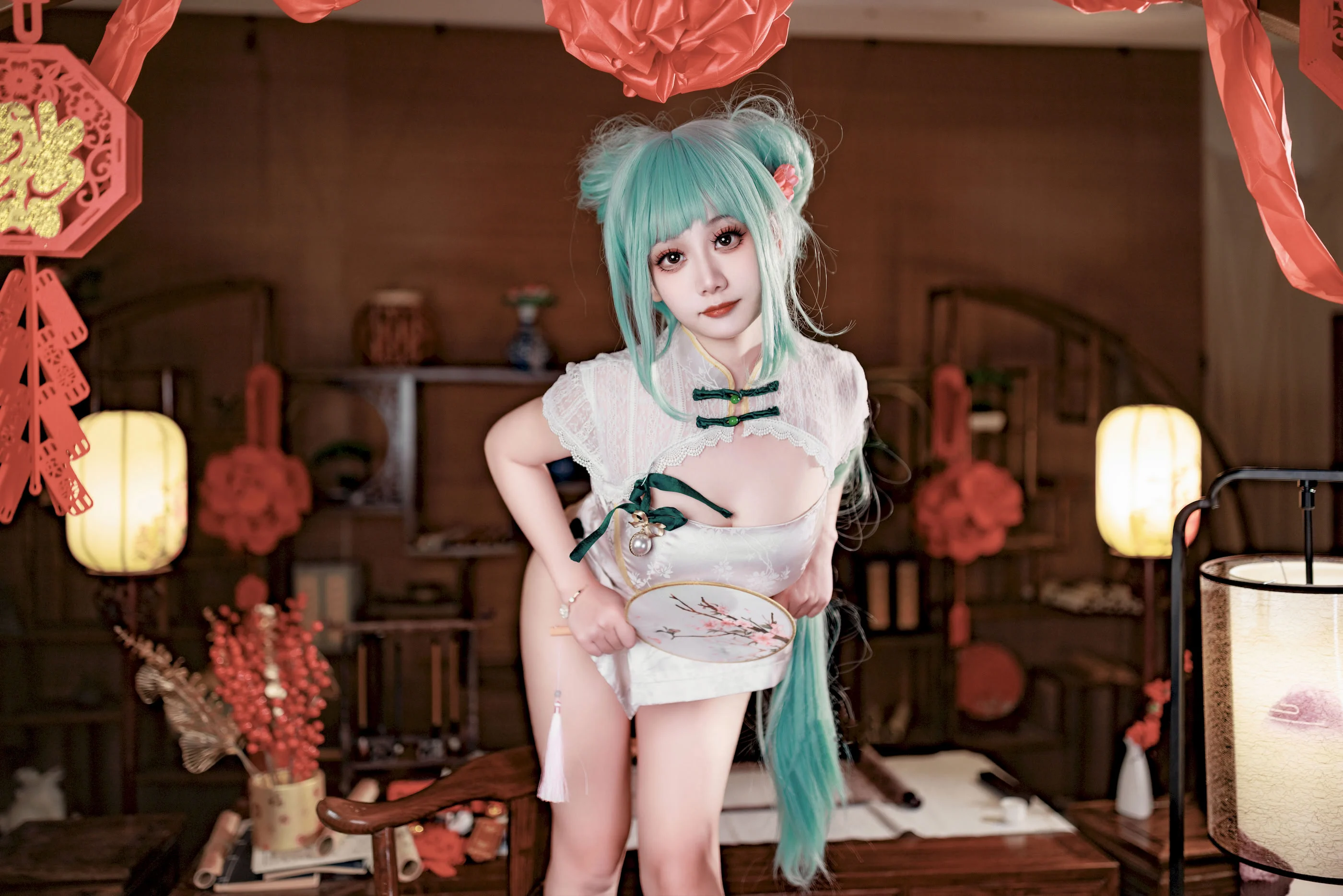 Đọc truyện hentai Tuyển tập Albums siêu phẩm Cosplay - Chap 1440 - A Xuexue_yuki - VOCALOID Hatsune Miku - Shaohua
