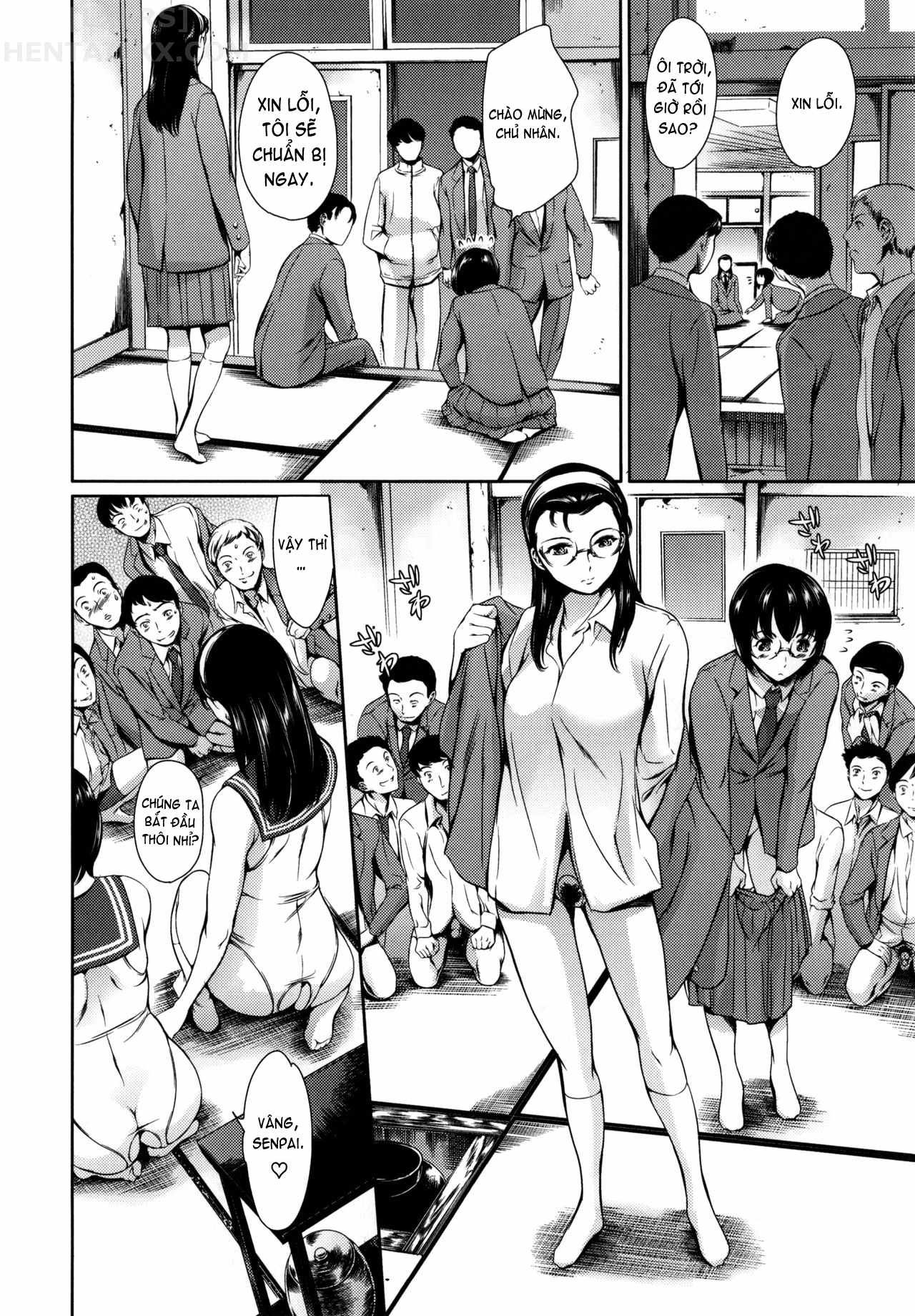 Đọc truyện hentai Houkago Dorei Club +1 - Chap 3