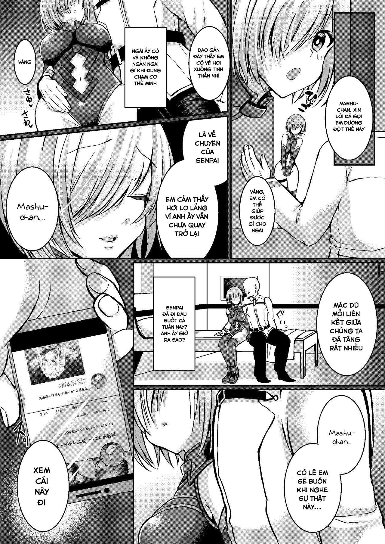 Đọc truyện hentai Senpai ga Sabishiku Saseru kara Ikenain desu yo? - Oneshot