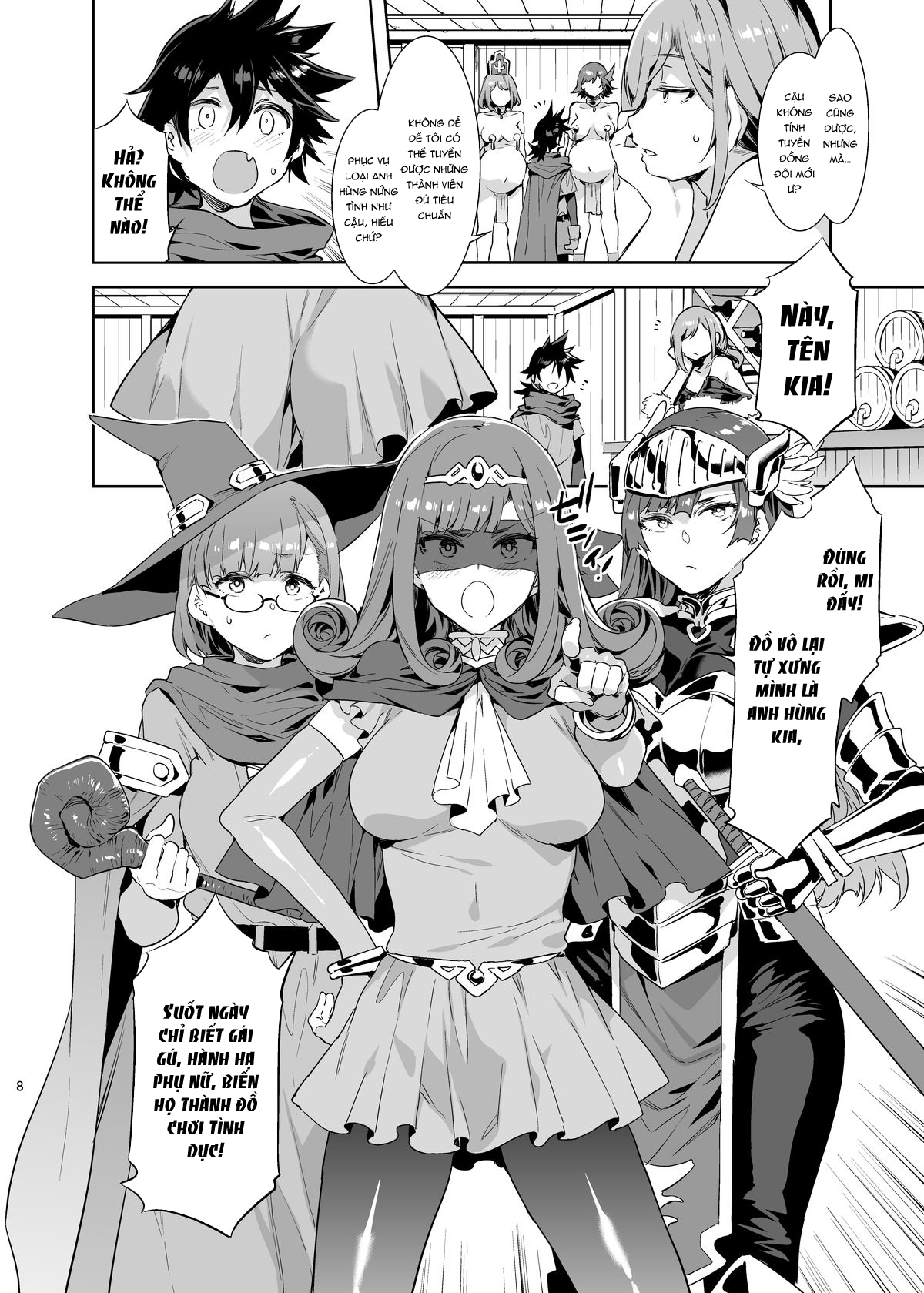 Đọc truyện hentai Hảo hán phịch thủ thiếu niên! - Oneshot