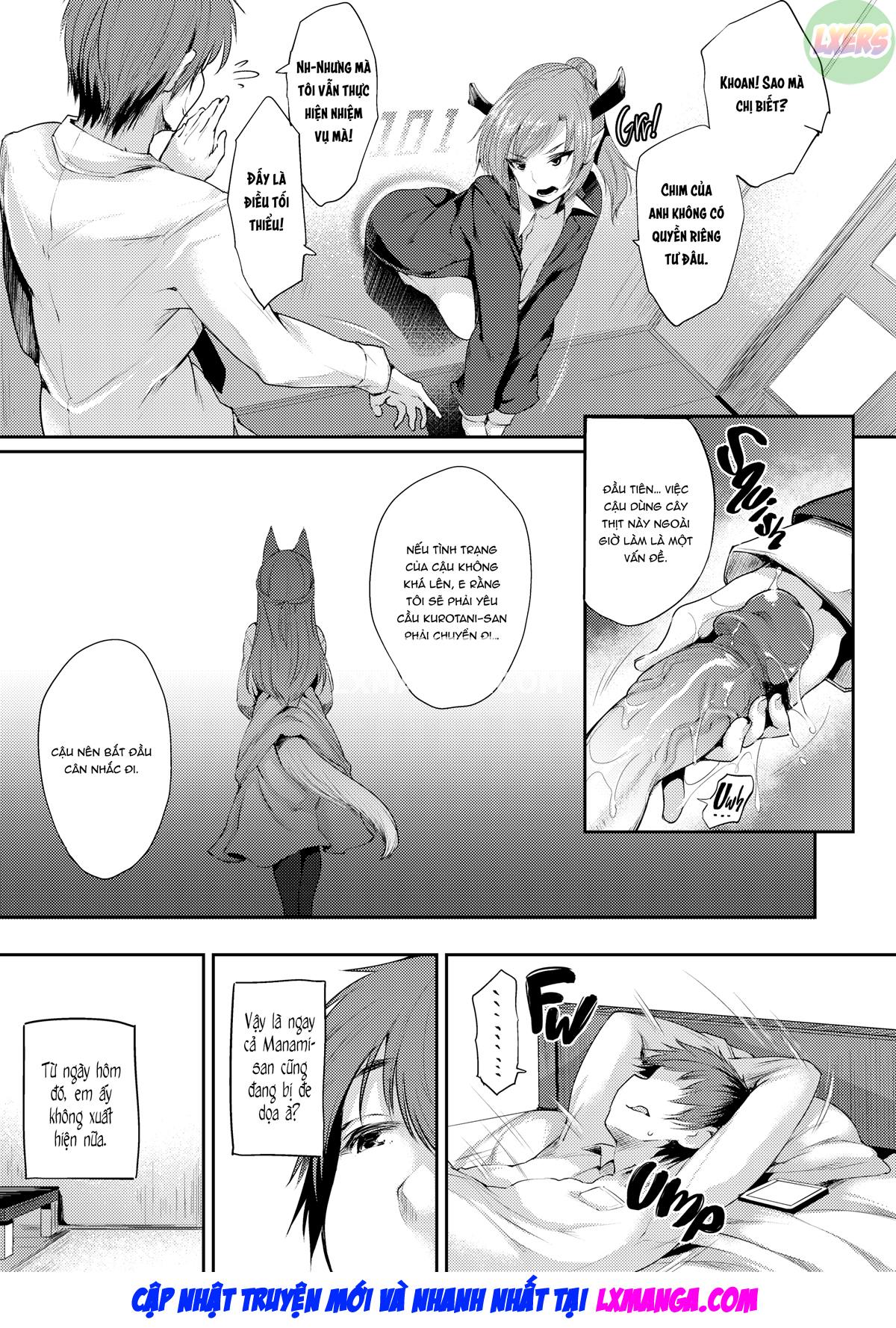 Đọc truyện hentai Welcome to the Hole-in-the-Wall Dwelling - Chap 3 - Room 203 The Case of Kurotani Manami