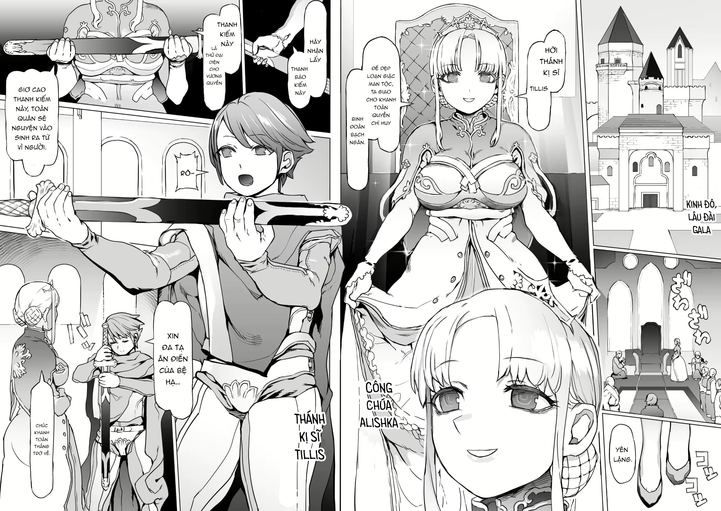 Đọc truyện hentai Người sẽ trở thành vua Kỷ lục huấn luyện công chúa vua - Chap 1
