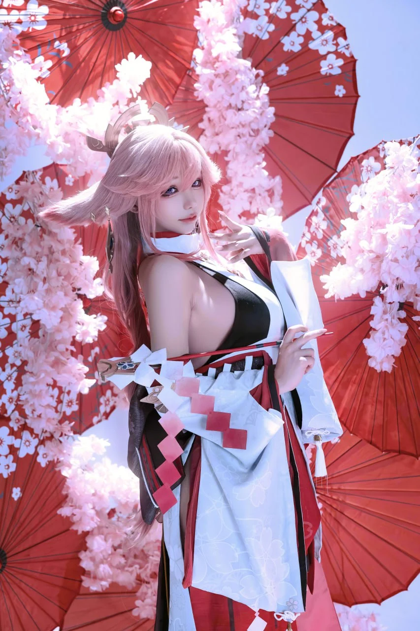 Đọc truyện hentai Tuyển tập Albums siêu phẩm Cosplay - Chap 70 - Izayoi Rui - Yae Miko