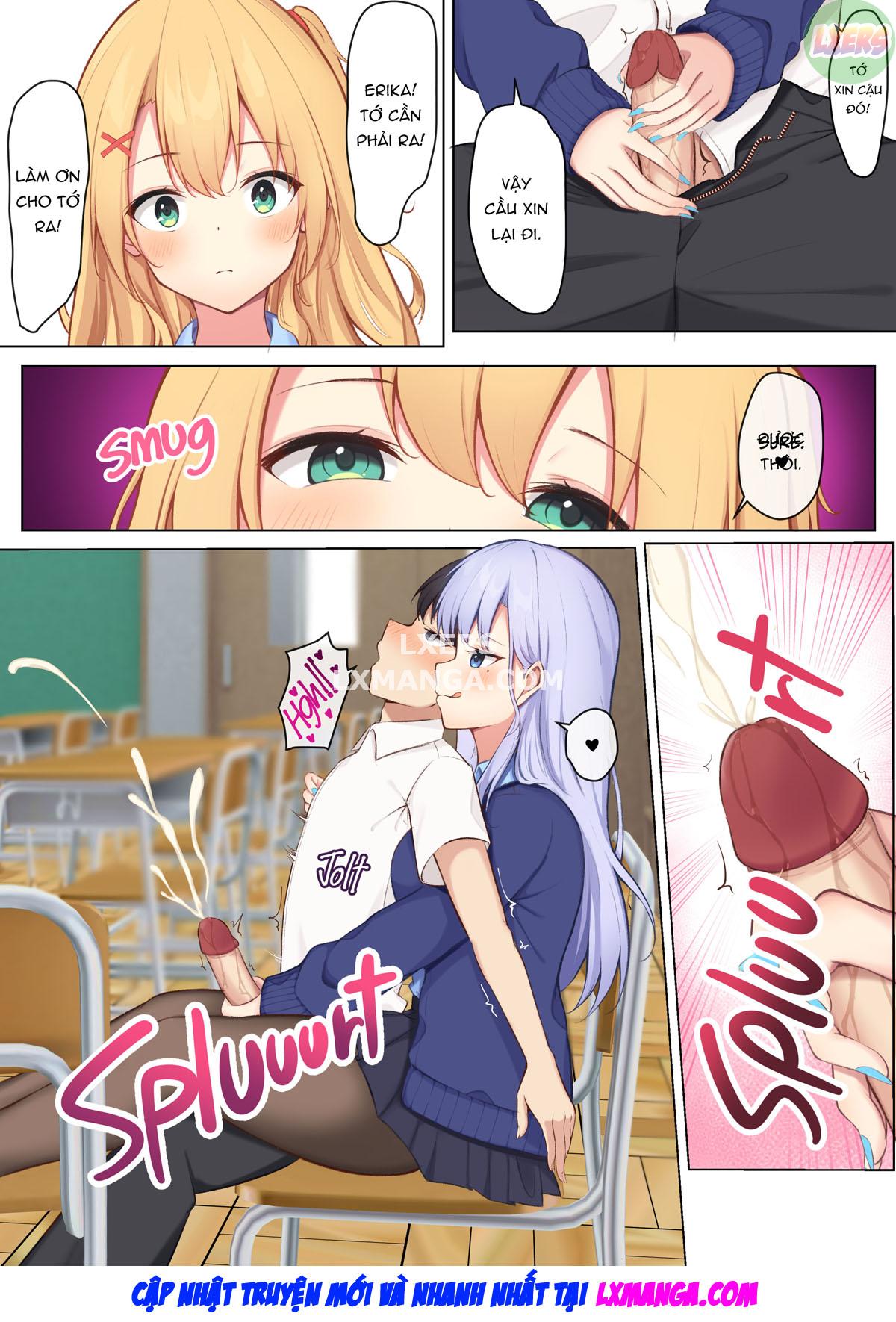 Đọc truyện hentai Tôi gặp rắc rối mỗi ngày vì bị các nữ sinh trung học bắt nạt - Oneshot