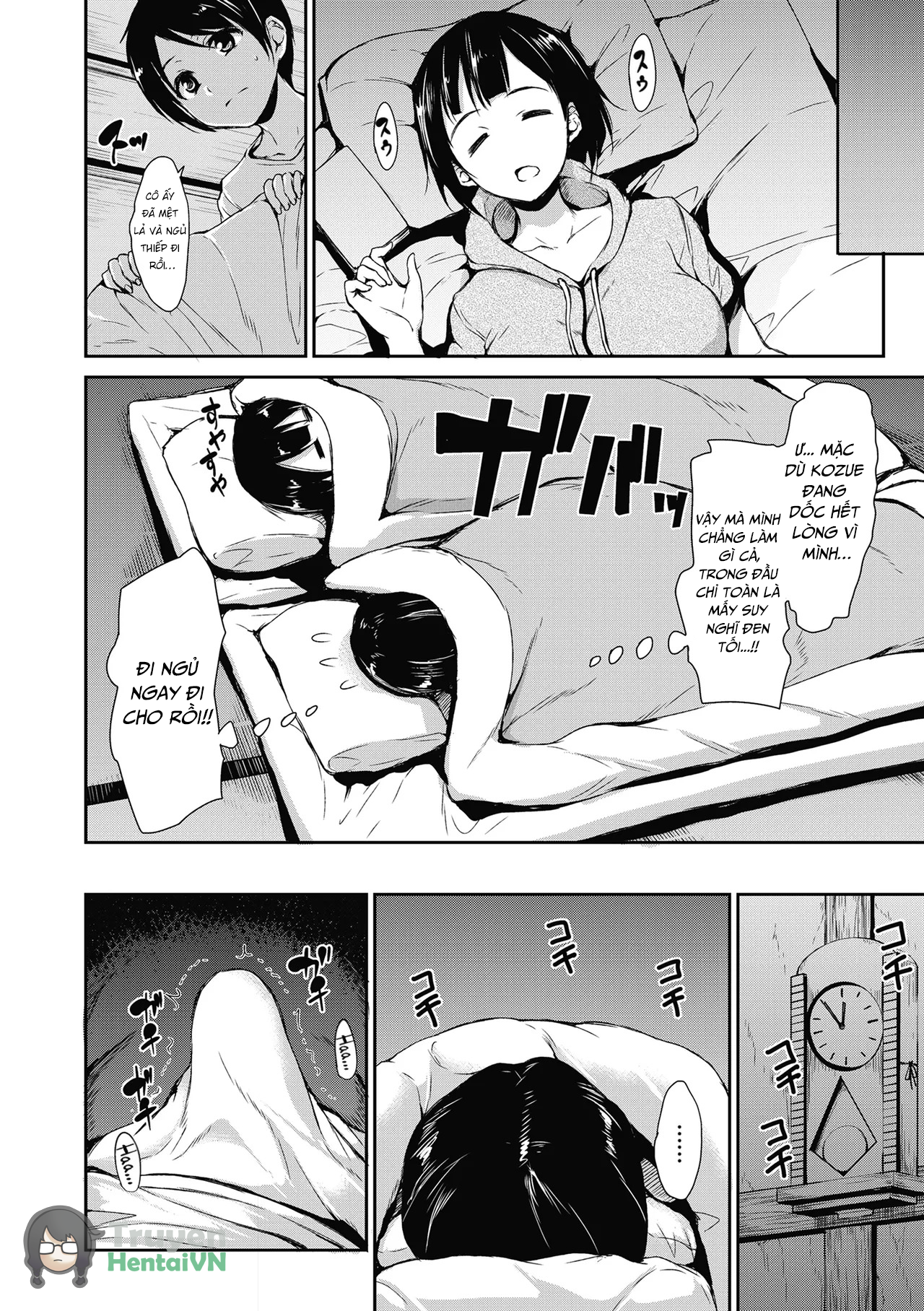 Đọc truyện hentai At Home Harem Fudeoro Sisters - Chap 2