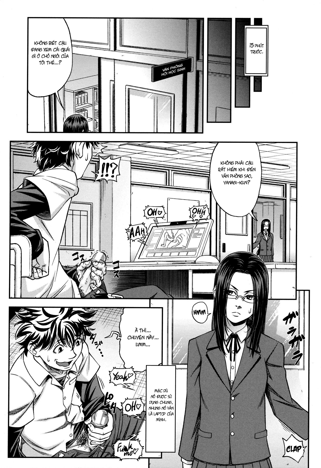 Đọc truyện hentai Tôi sẽ làm chuyện đó một cách nghiêm túc (Hội trưởng hội học sinh) - Chap 1