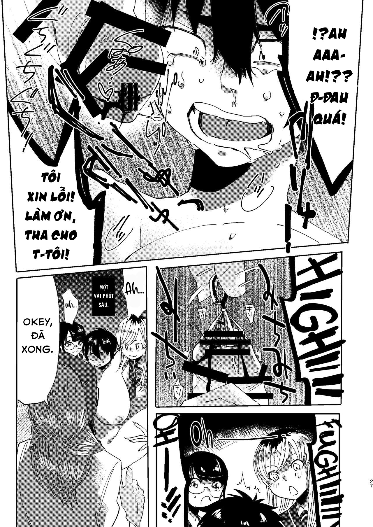 Đọc truyện hentai Zen Jinrui Kaizoukei Joshi-ka Keikaku 1 - Chap 2 end