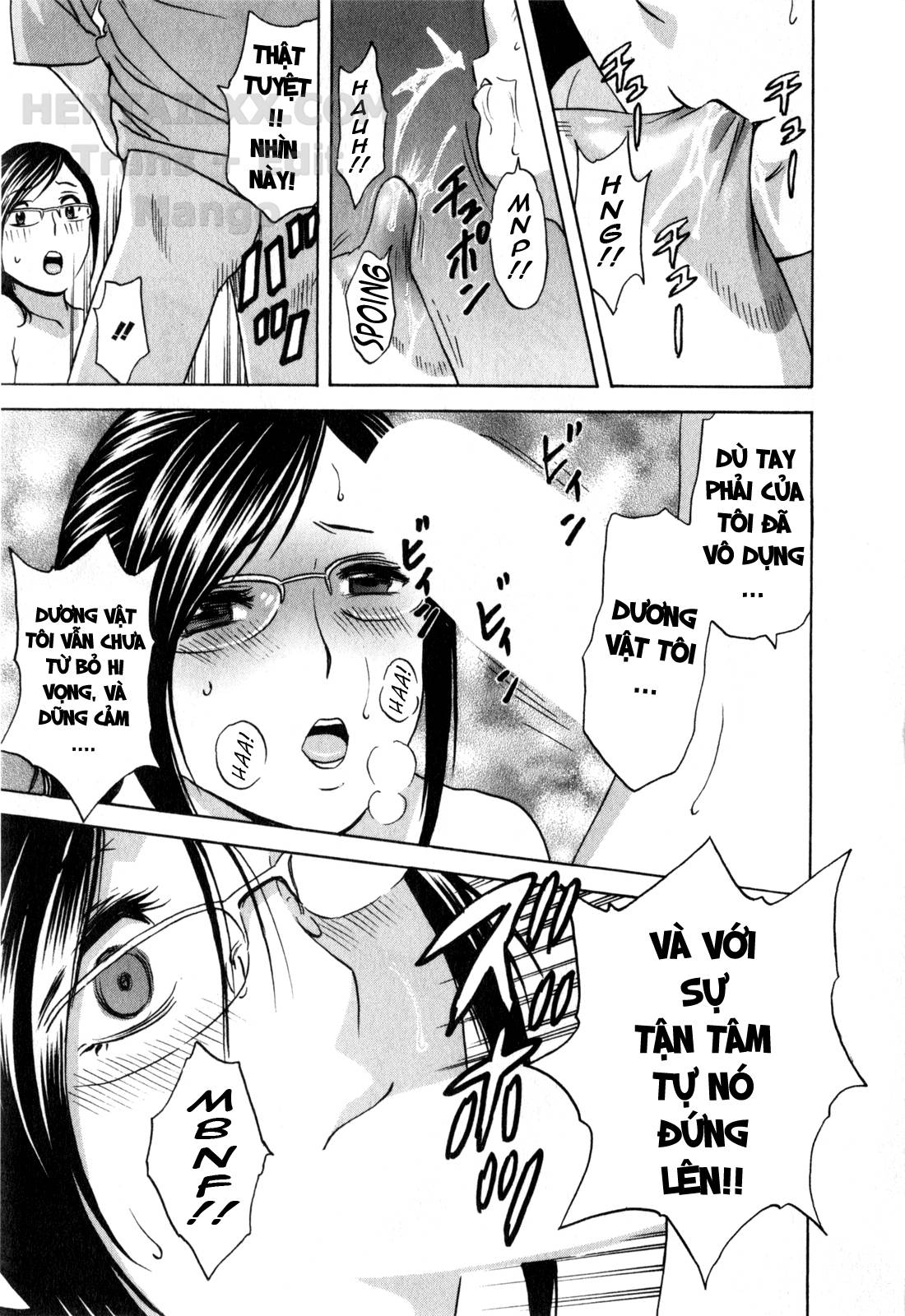 Đọc truyện hentai Life With Married Women Just Like A Manga - Chap 28 - END