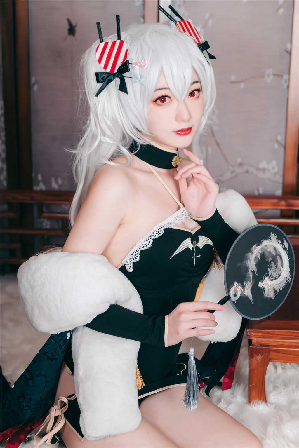 Đọc truyện hentai Tuyển tập Albums siêu phẩm Cosplay - Chap 592 - Tao Mo - Vampire Cheongsam