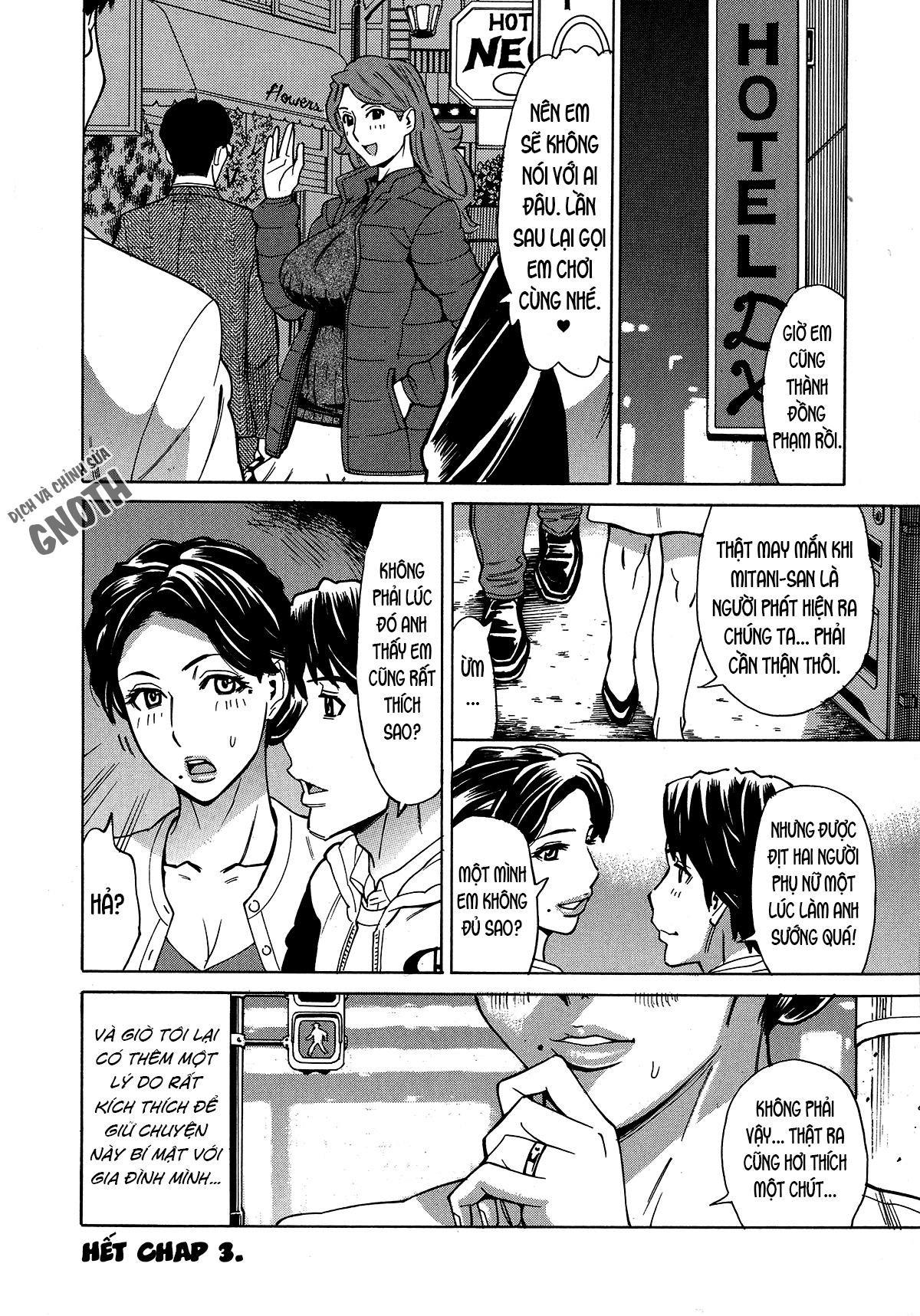 Đọc truyện hentai Hitozuma Koi Hanabi - Chap 3 - Ngoại tình với trai trẻ (3)