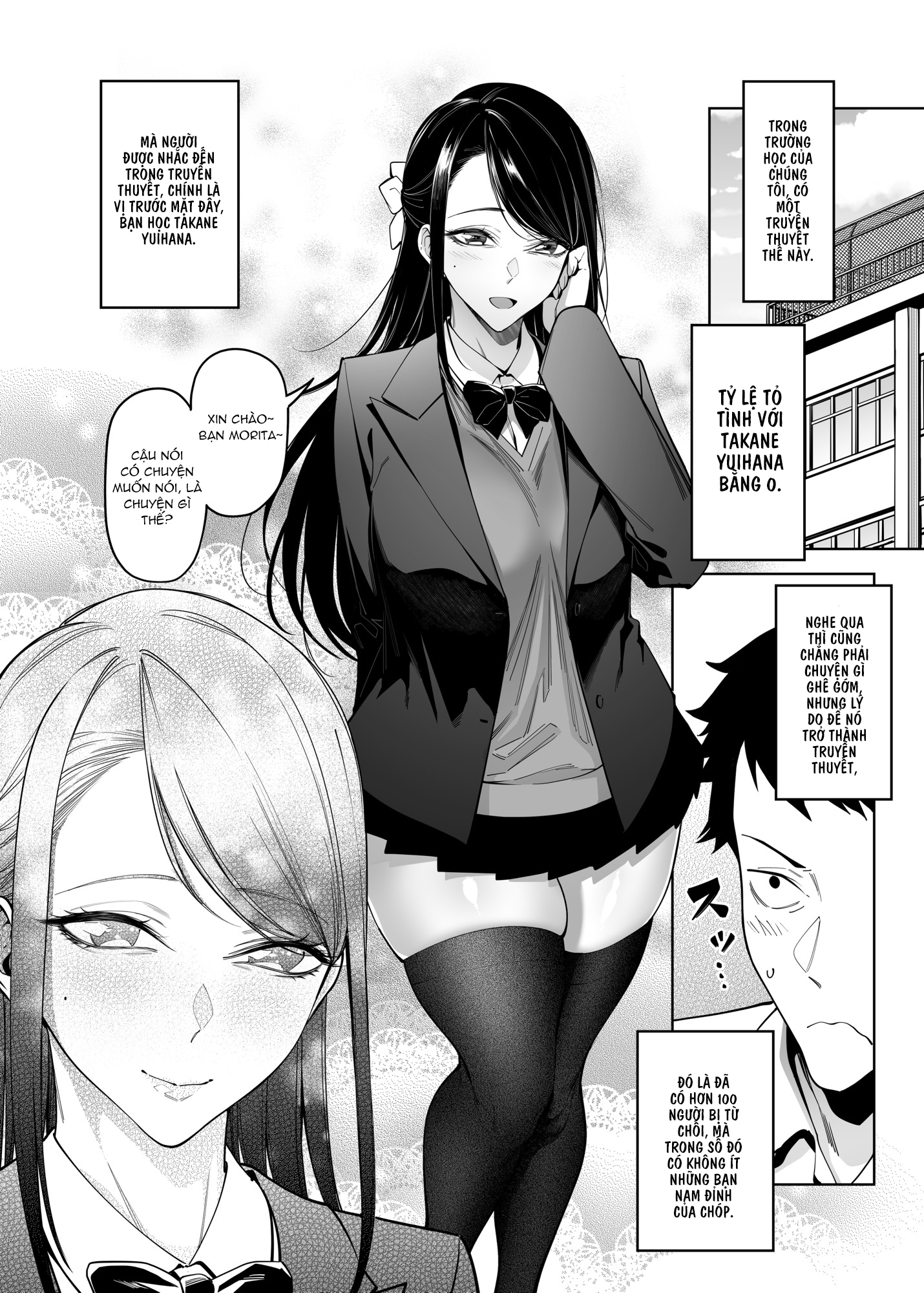 Đọc truyện hentai Nguyên nhân tỷ lệ tỏ tình với Takane Yuihana bằng - Chap 1