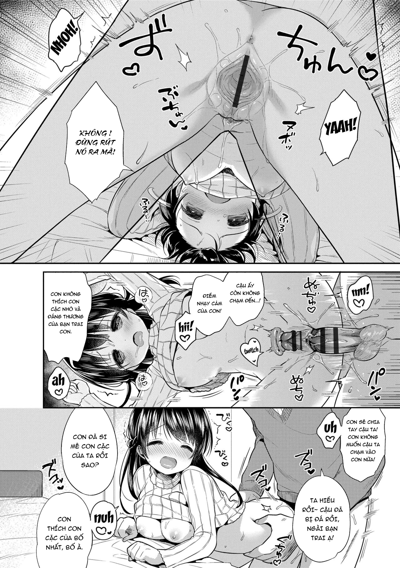 Đọc truyện hentai Hatsukoi Ecchi - First love H. - Chap 7.3: Mẹ đơn thân - END như bìu