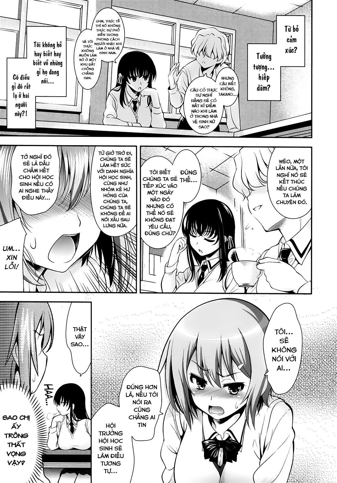 Đọc truyện hentai Ngôi trường nơi mà tình yêu là không cần thiết - Chapter 2