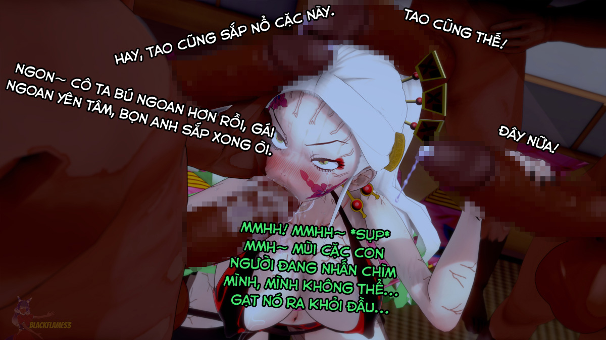 Đọc truyện hentai Trừng phạt Daki (Kimetsu no Yaiba) - Oneshot