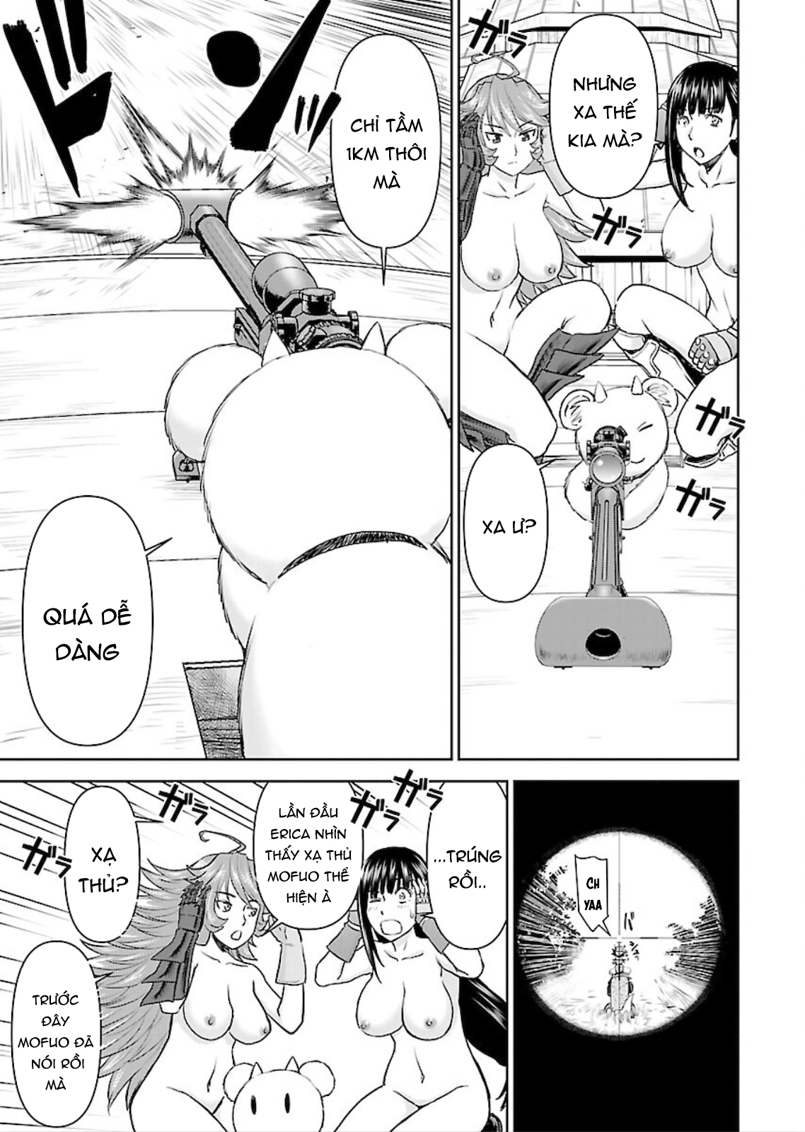 Đọc truyện hentai Xạ thủ mềm mại của Nữ chiến binh - Chap 7