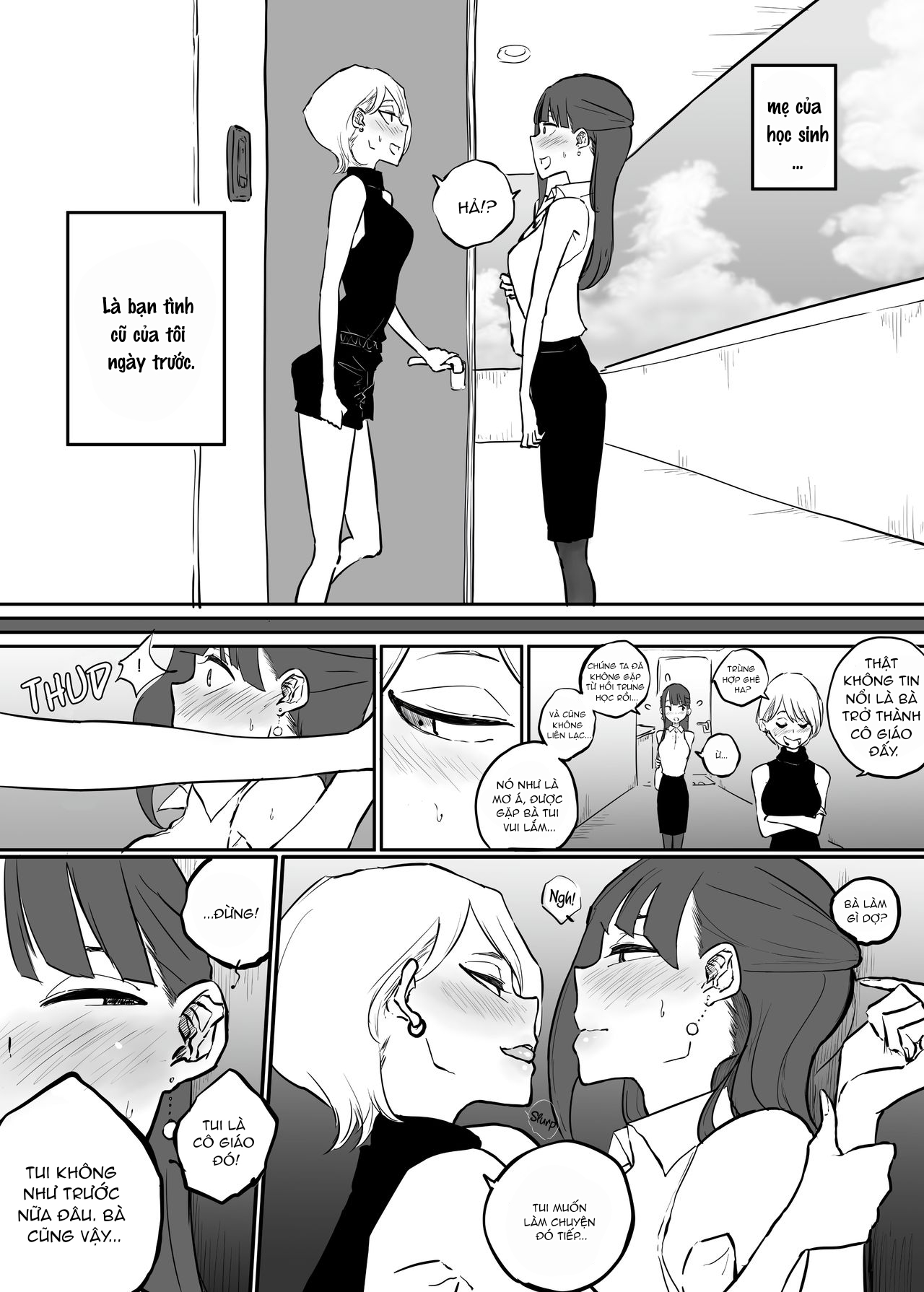 Đọc truyện hentai Tôi đến nhà và phát hiện ra mẹ học sinh là bạn tình của tôi! - Oneshot