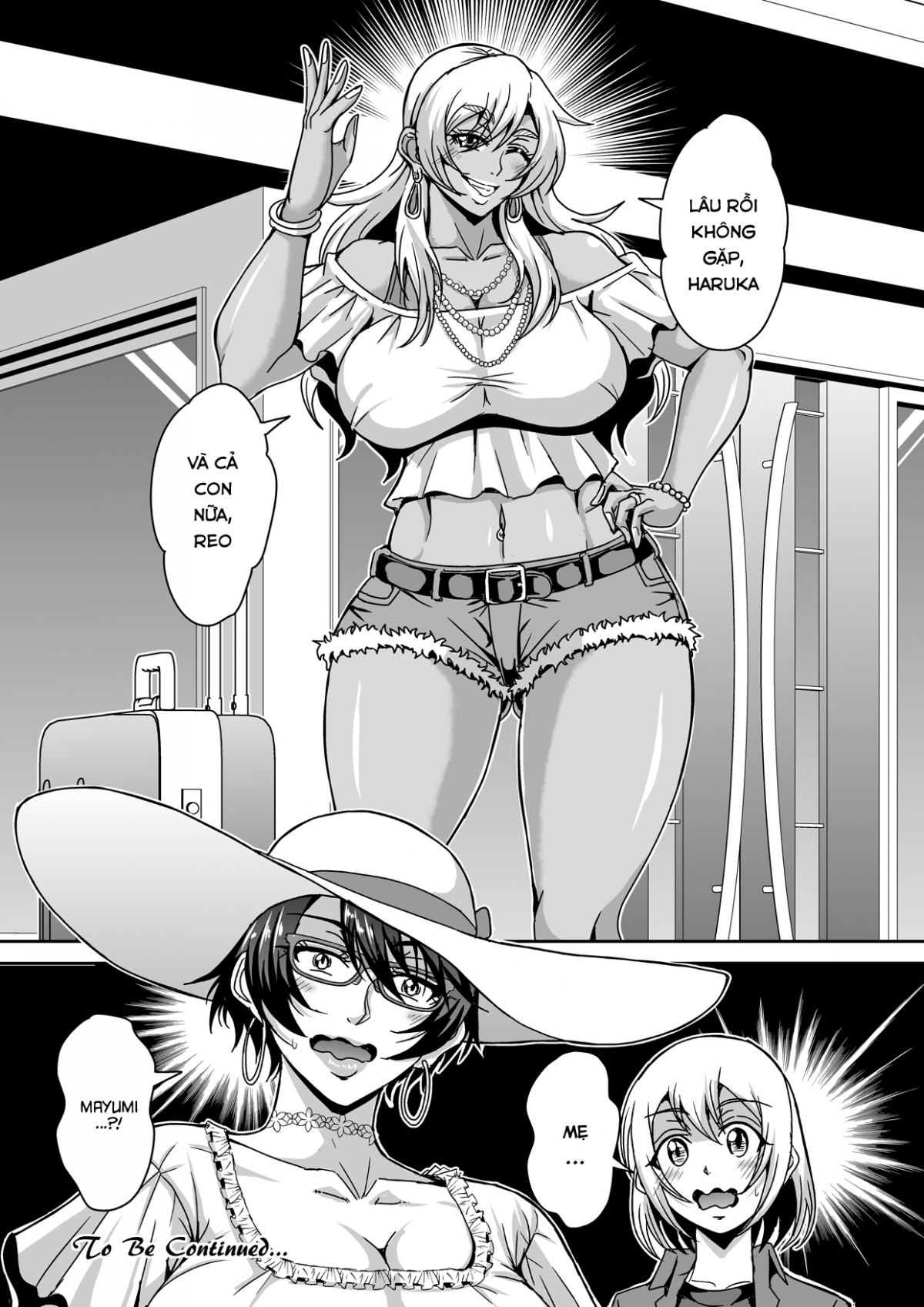 Đọc truyện hentai Alofou độc thân và mối quan hệ với con trai của bạn cô - Chap 2