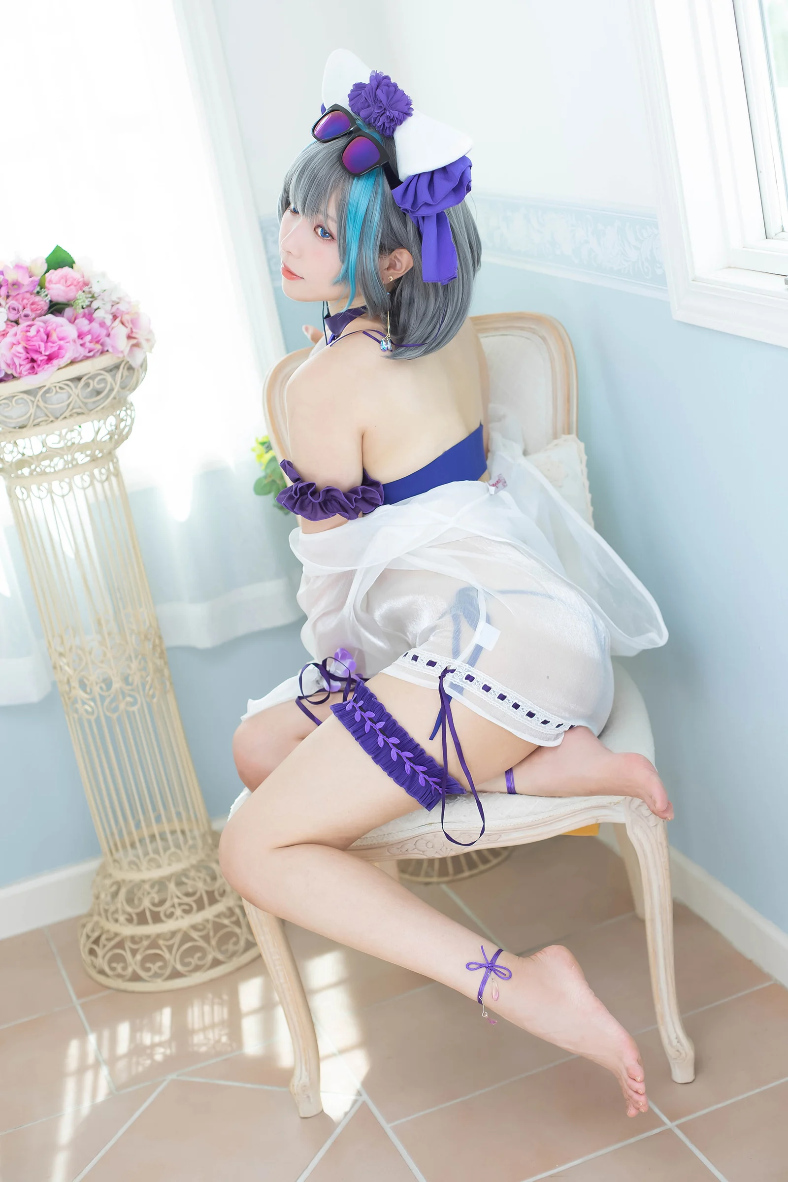 Đọc truyện hentai Tuyển tập Albums siêu phẩm Cosplay - Chap 541 - [Ely] Cheshire