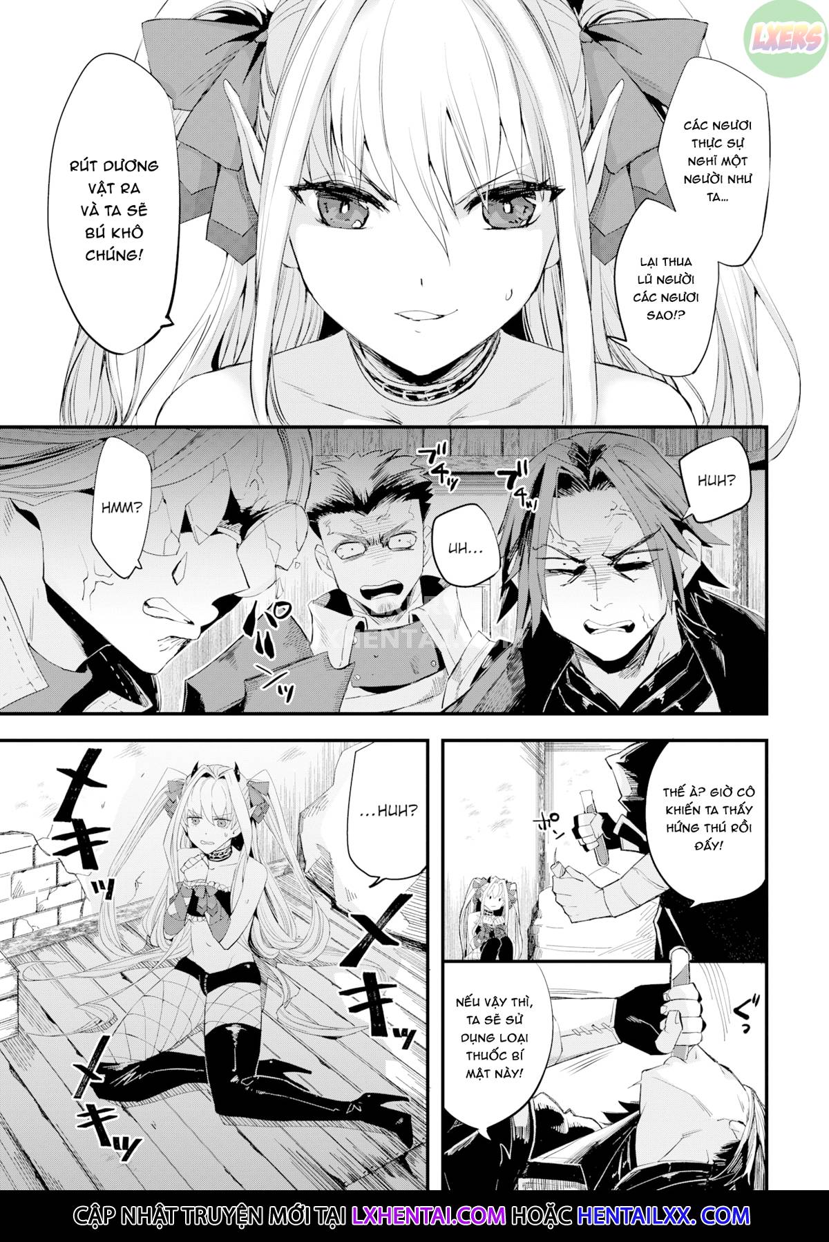 Đọc truyện hentai Con gái của Quỷ vương thật tham lam - Oneshot