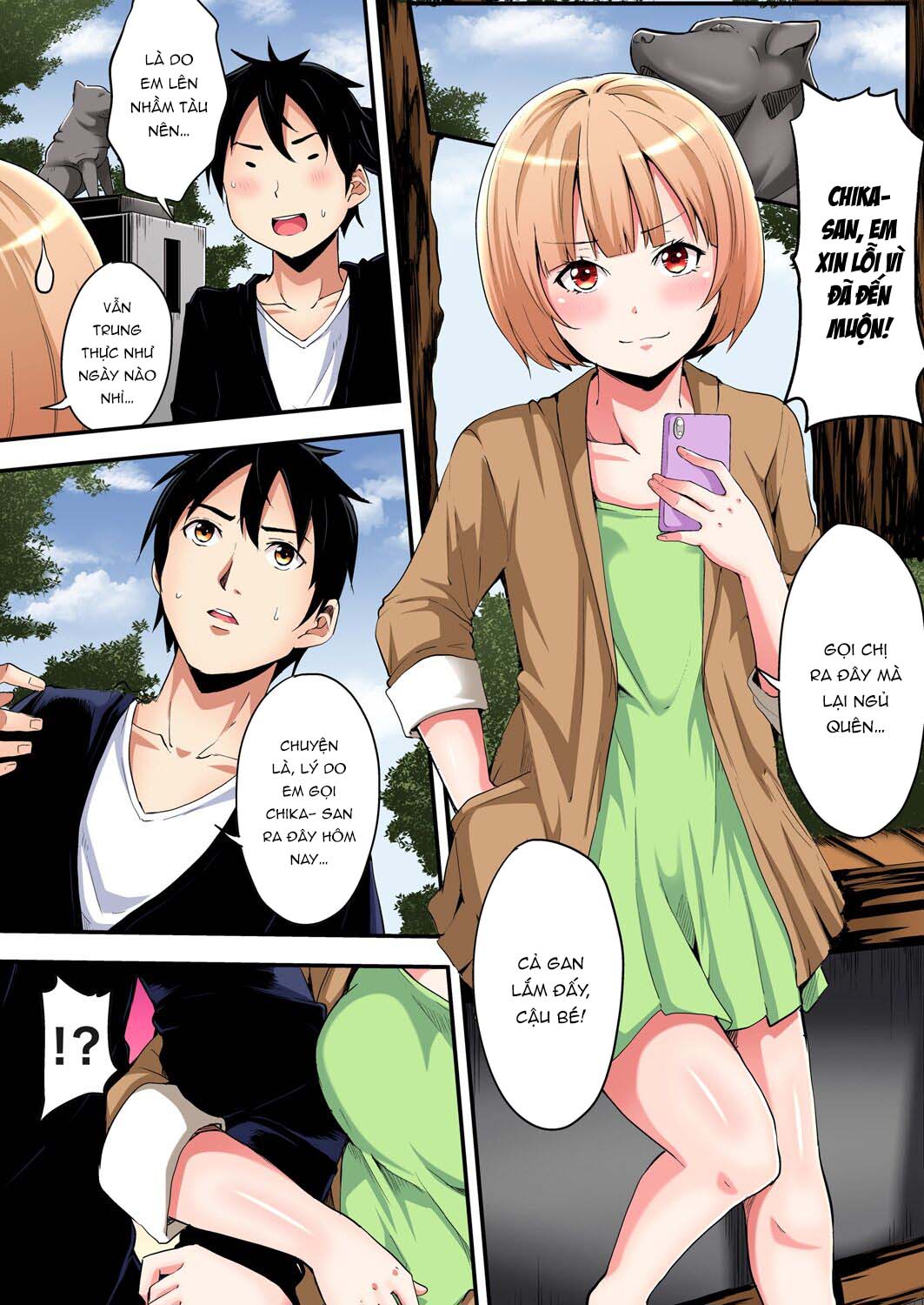 Đọc truyện hentai Bà Mẹ Teen Và Các Tư Thế SEX - Chap 8: Chị dâu đi mỹ còn chị bạn Chika-chan mà