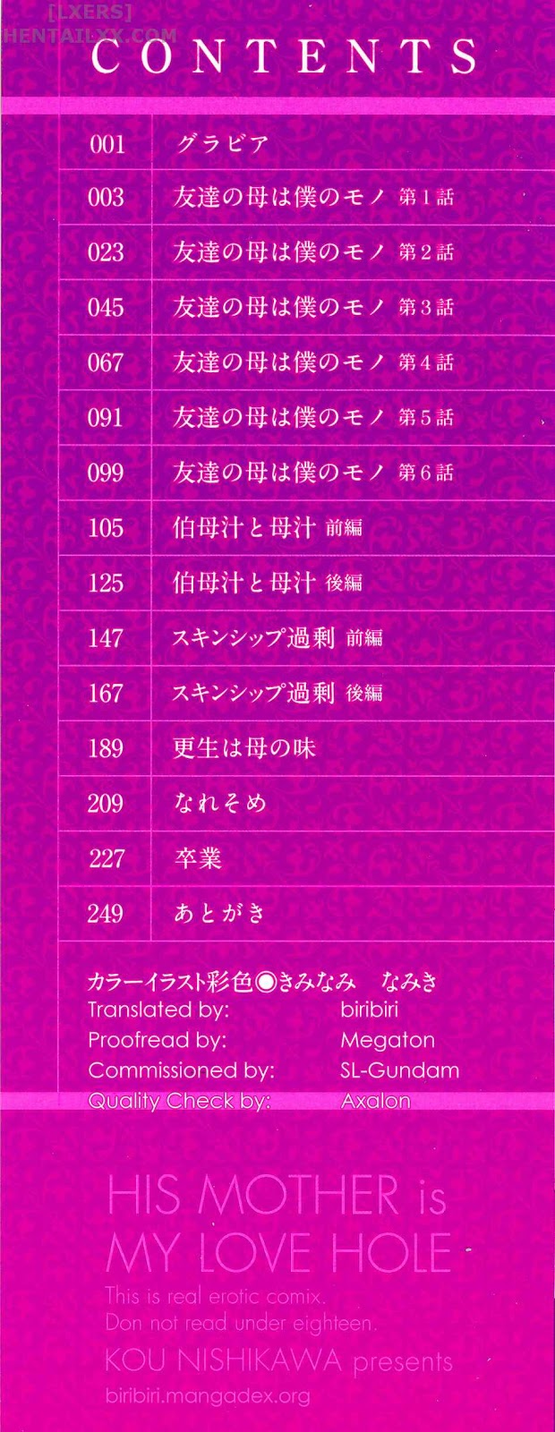 Đọc truyện hentai His Mother is My Love Hole - Chap 1