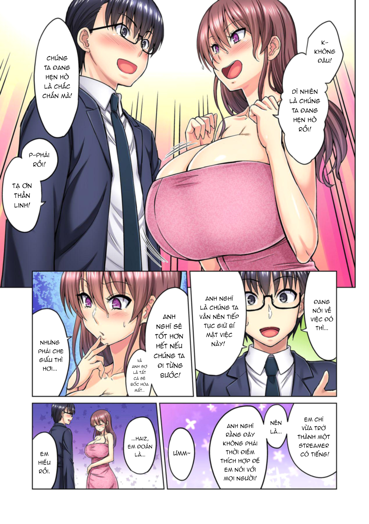 Đọc truyện hentai M-jo Joushi to no Sex o Sekai ni Haishinchuu? Icchau Tokoro ga Haishin sarechau~! - Chapter 02