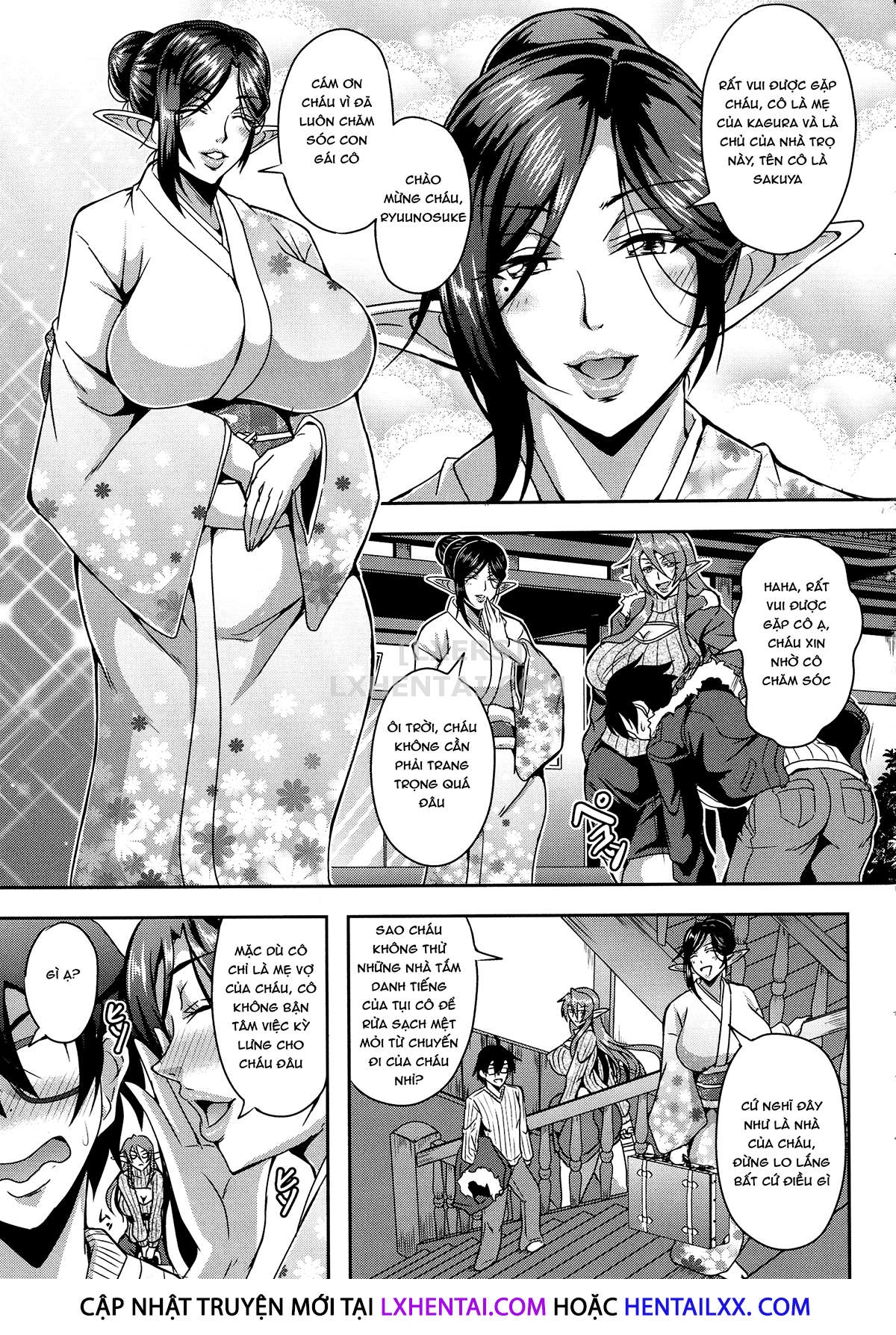 Đọc truyện hentai Elf Harem Story - Chap 2