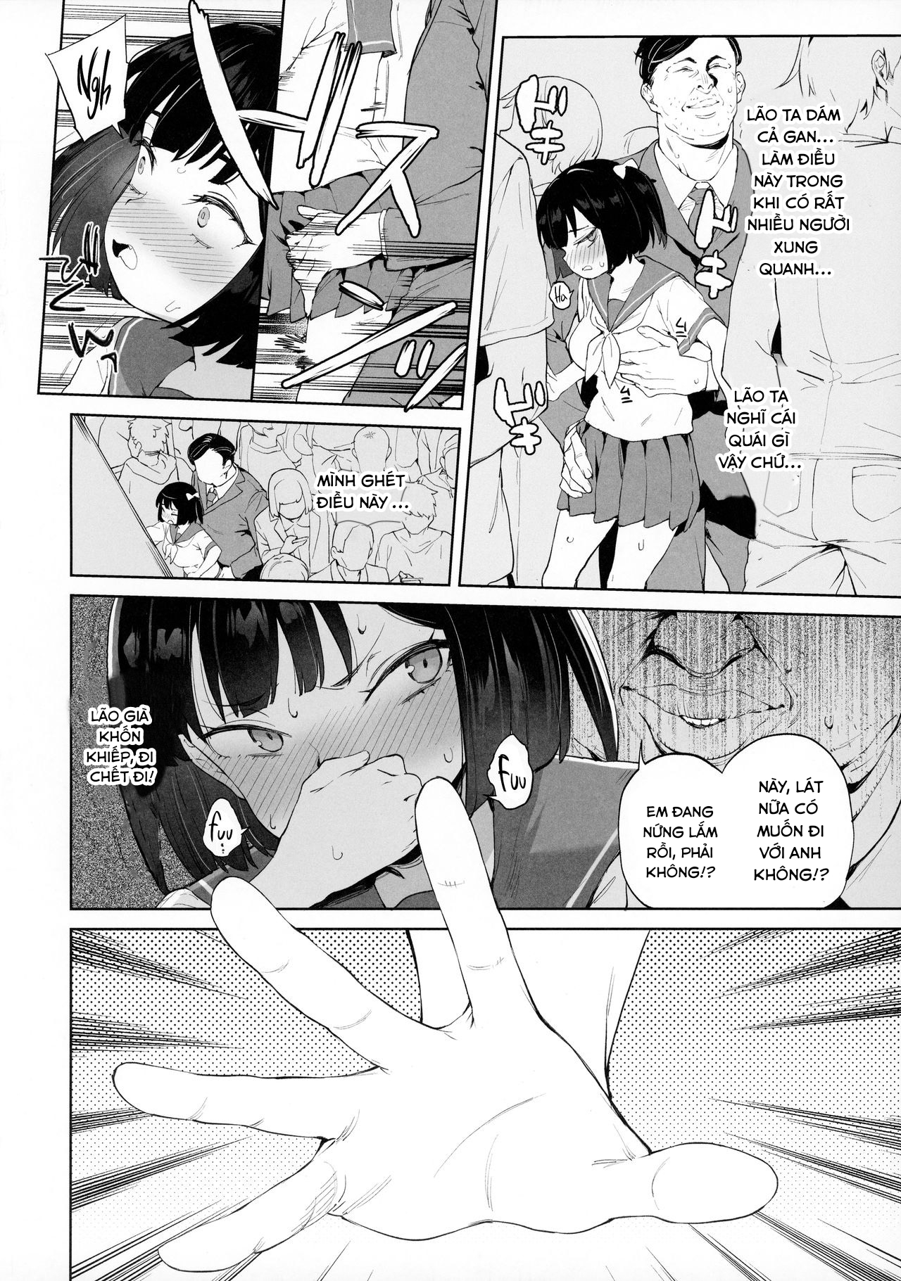 Đọc truyện hentai Chinpo no Dekasa de shika Otoko no Kachi ga Wakaranaku Natta - Oneshot