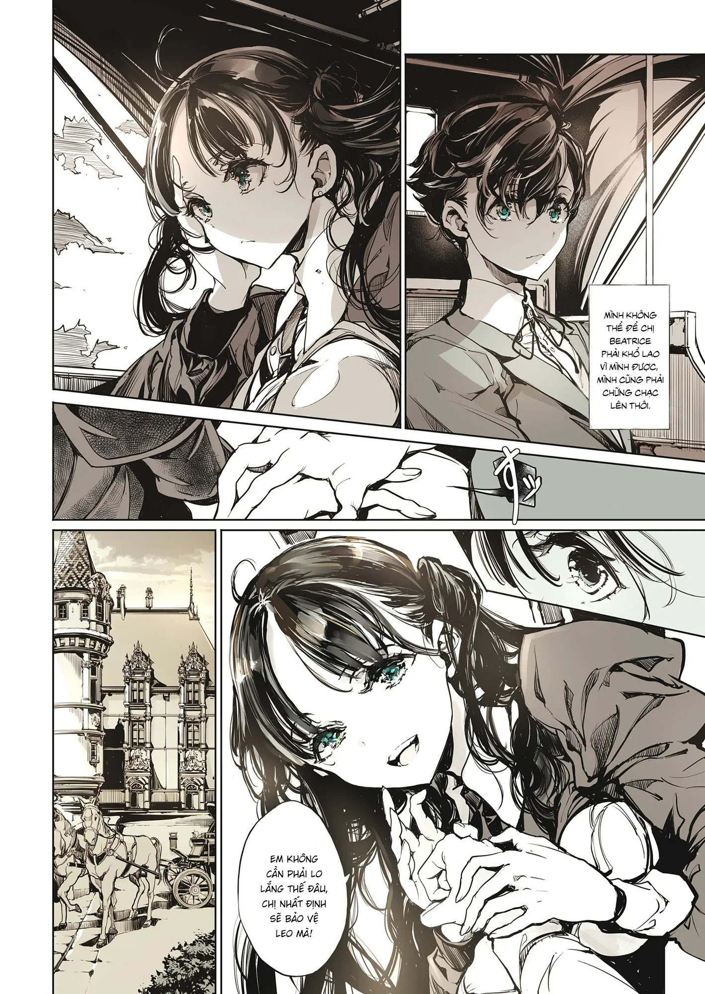 Đọc truyện hentai Dinh thự hầu gái Beatrice - Nửa đầu