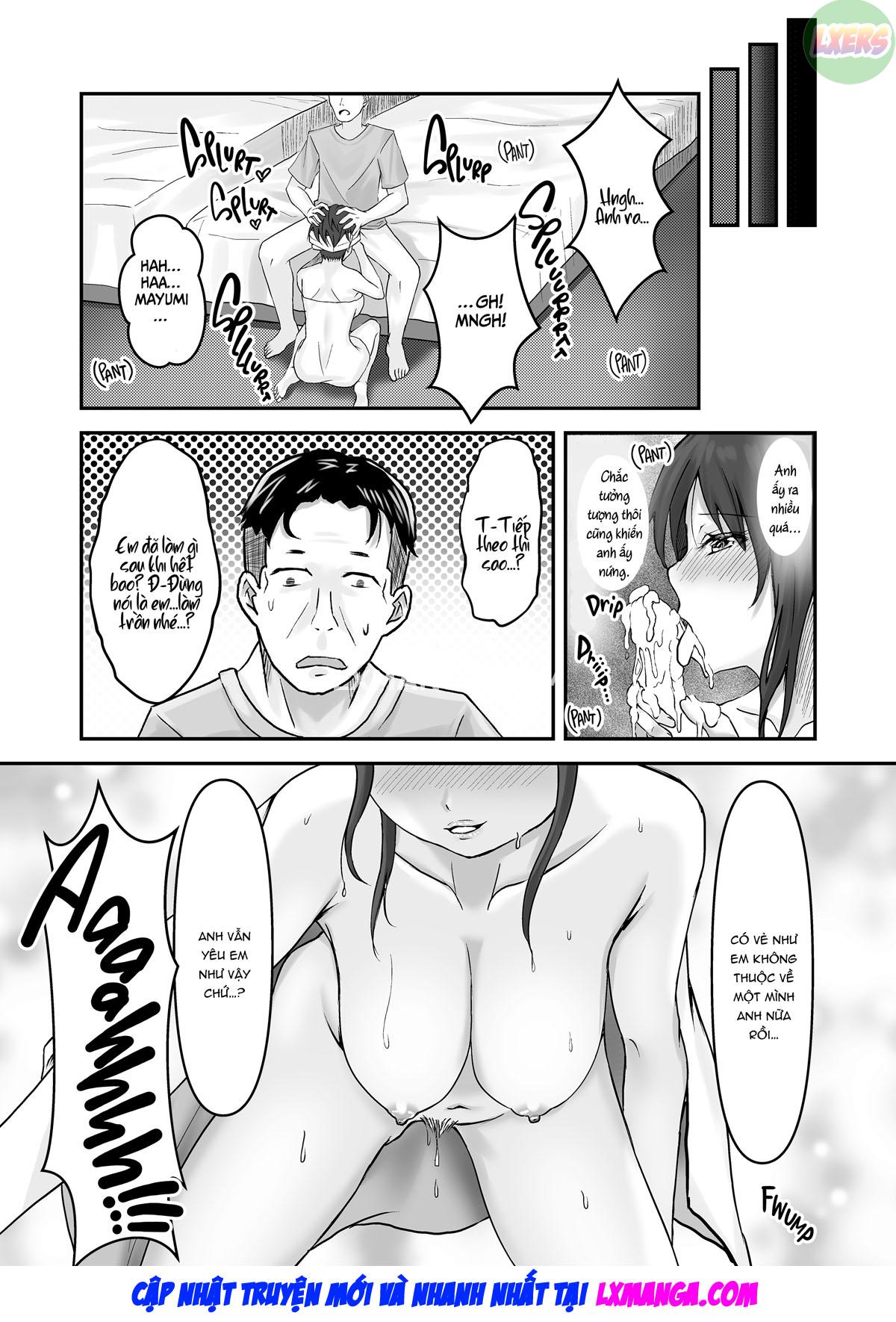 Đọc truyện hentai Otto No Tanomi De Taninbou O Ukeireta Tsuma ~Otto Ijou No Kaikan O Oshiekomareta Karada Wa Dare O Aisu~ - Oneshot
